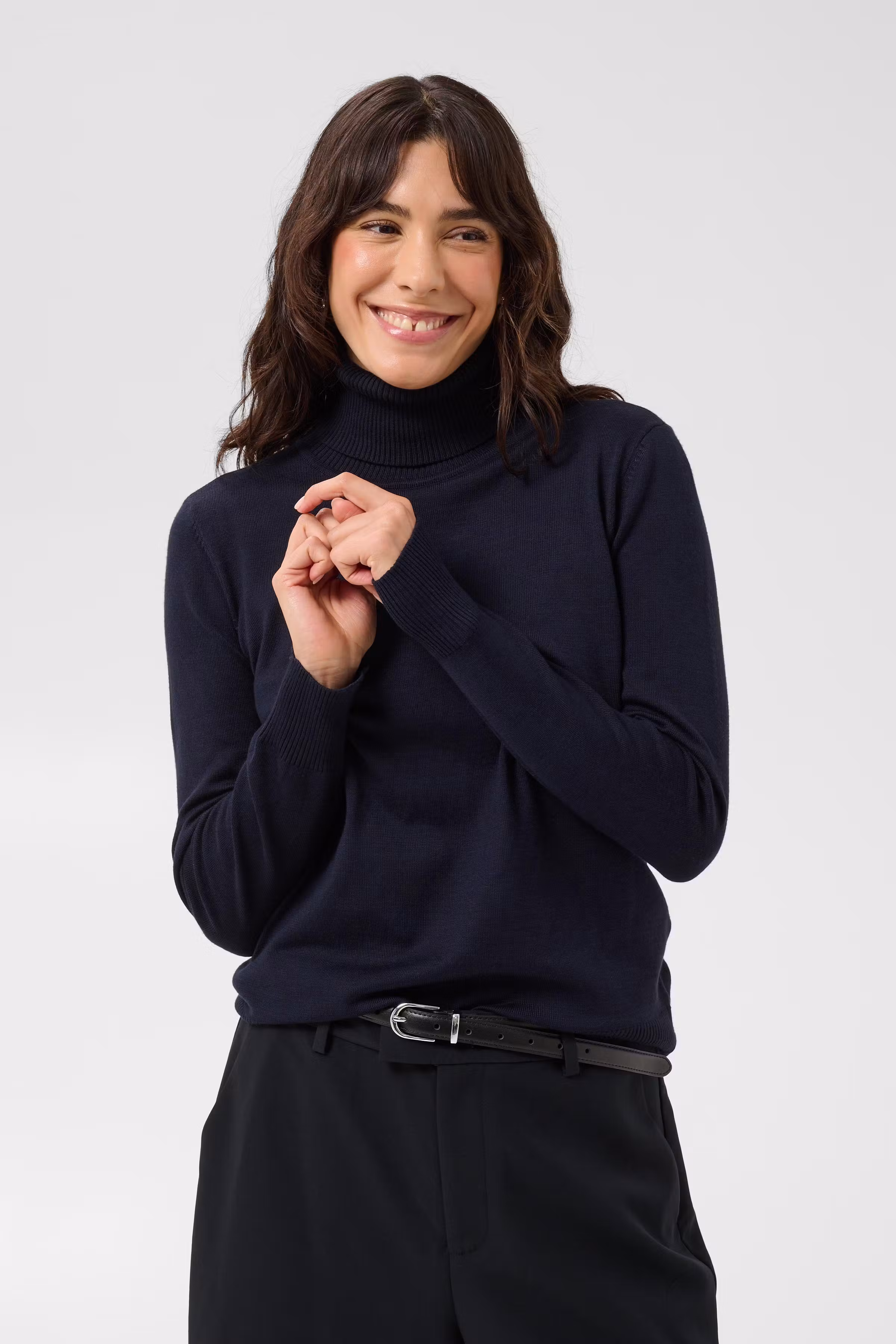MilaSZ Rollneck Pullover LOOKBOOK FRONT 30500018-193924