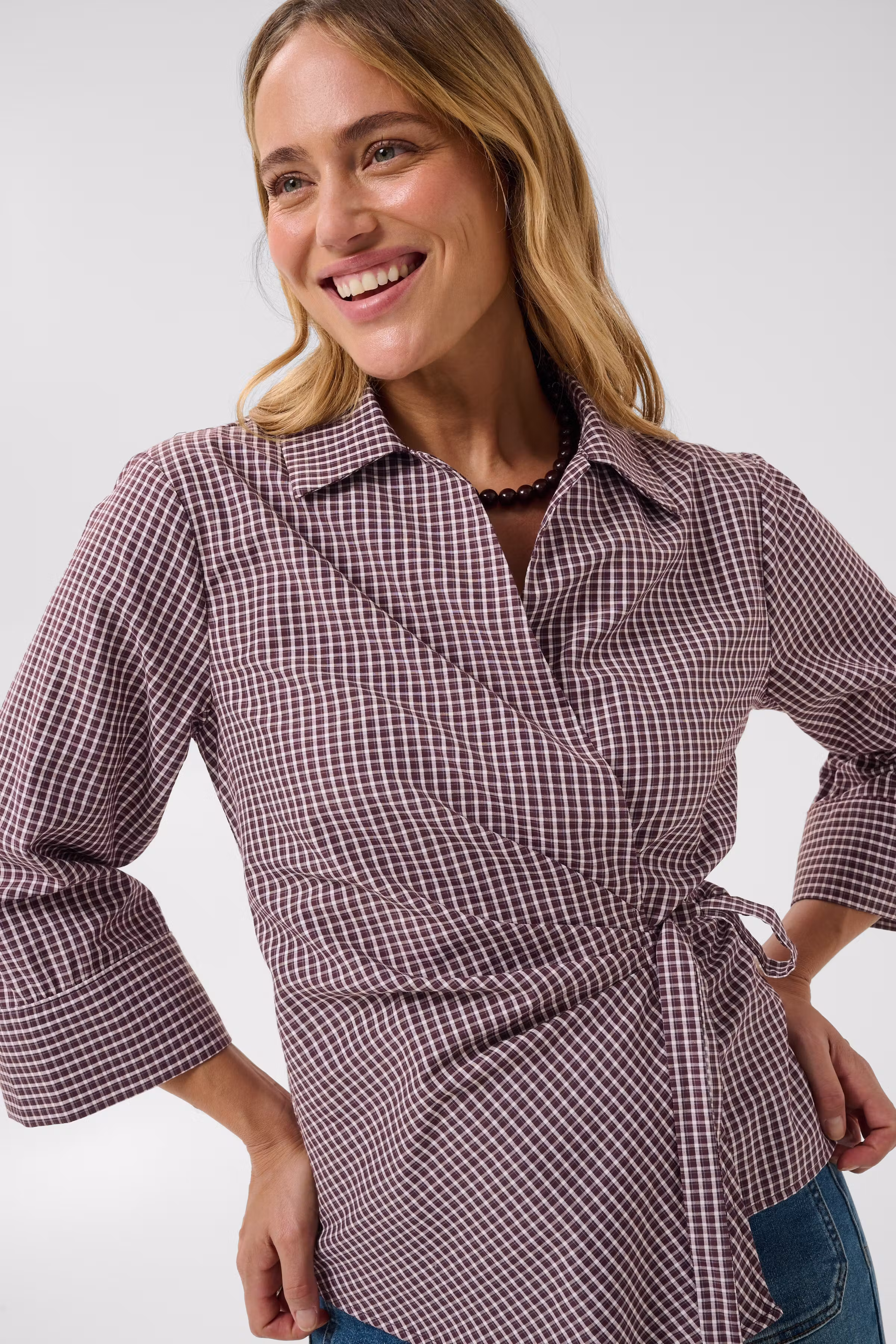 KAdinah Karierte Hemd LOOKBOOK DETAIL 10513182-1000850