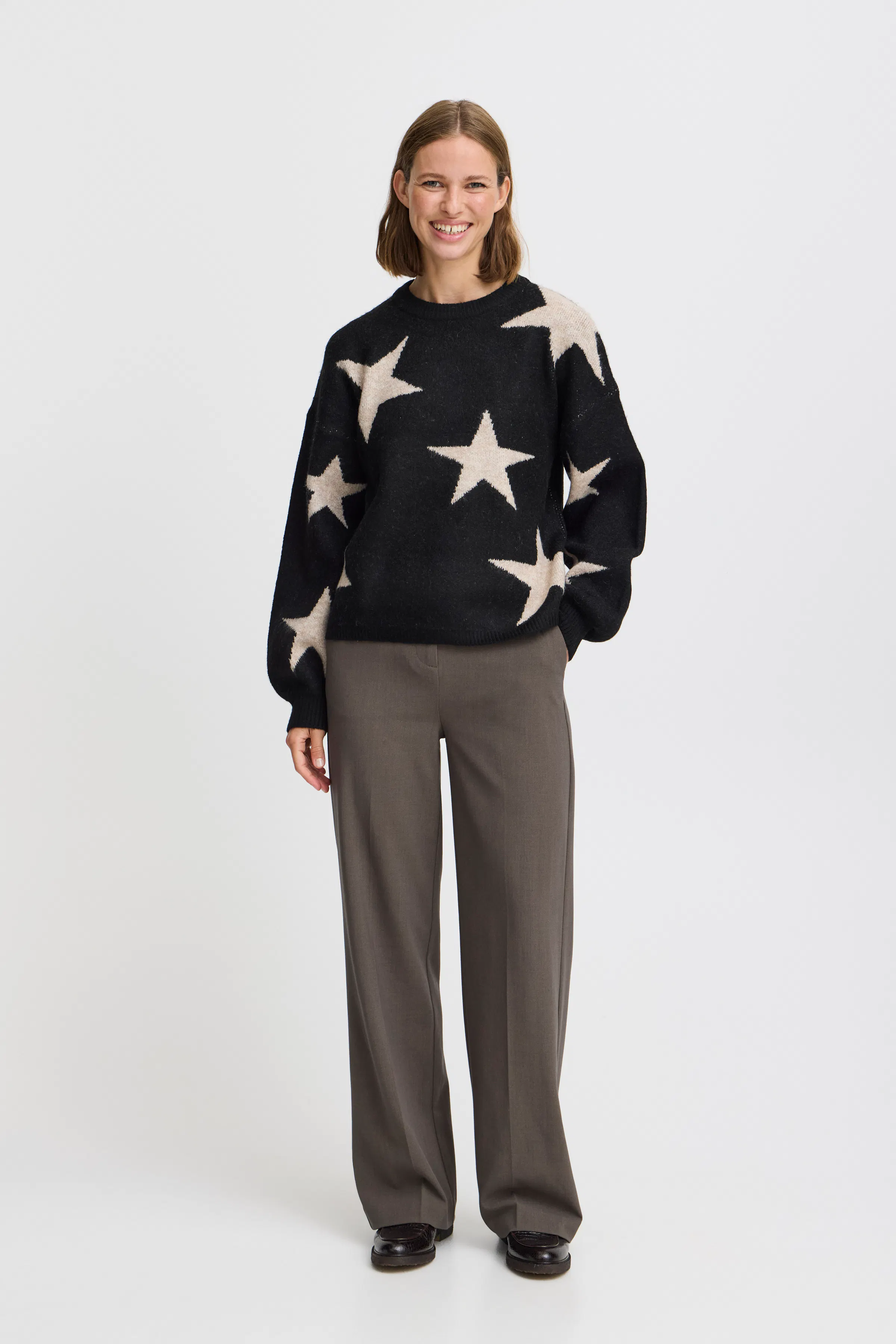 Strikpullover LOOKBOOK FRONT 20815925-200453