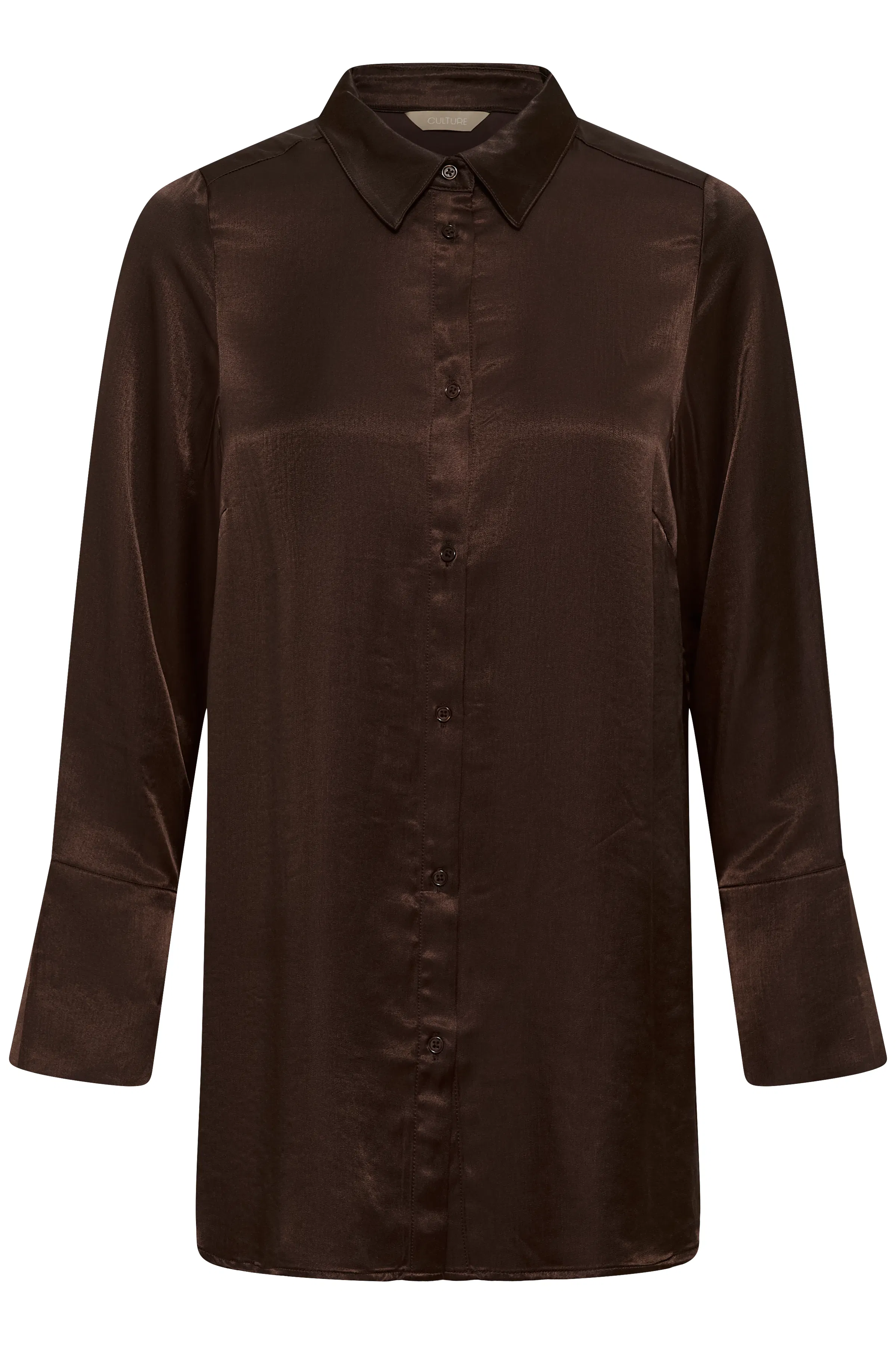CUmollie Satin shirt PACK FRONT 50112293-190915