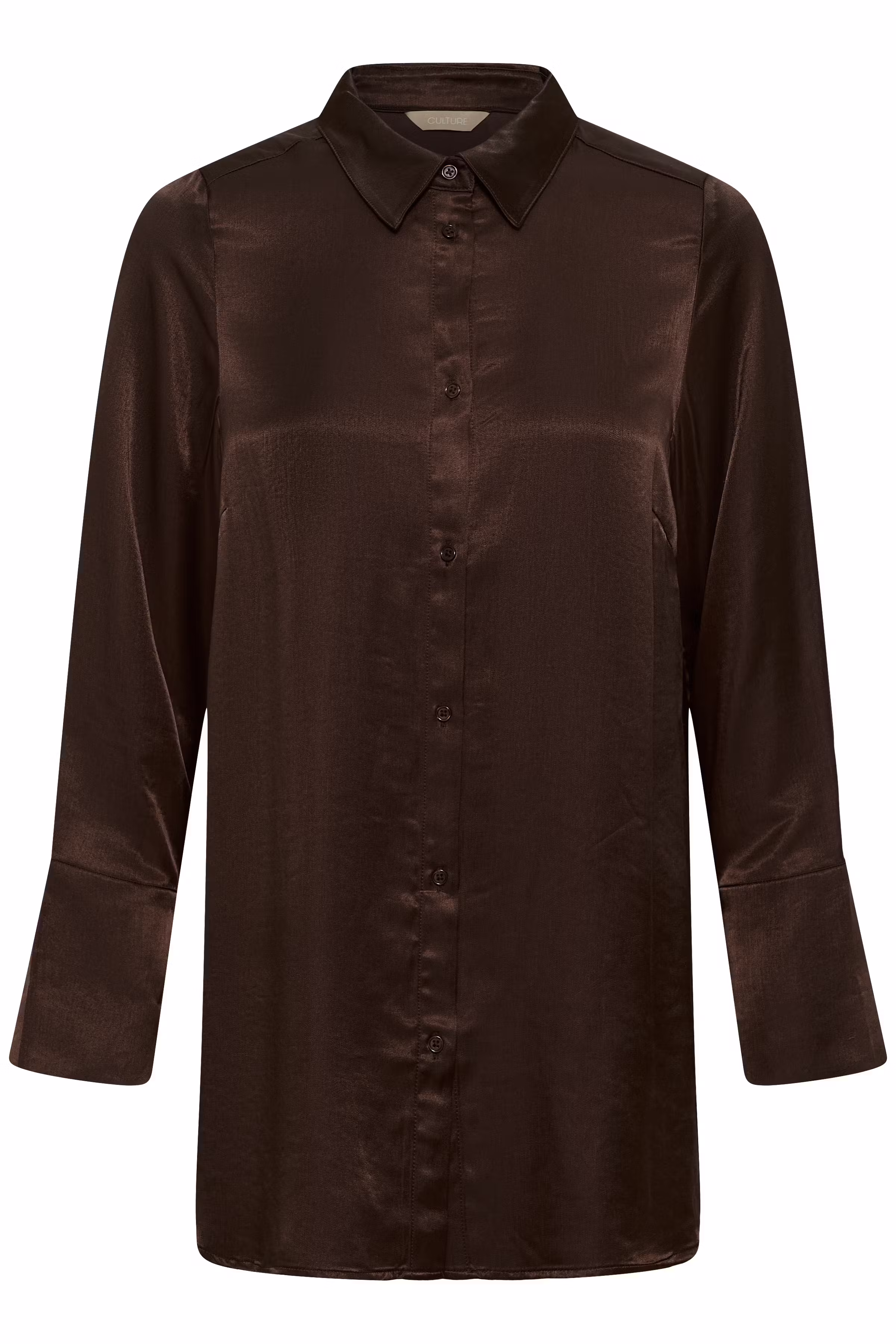 CUmollie Satijnen overhemd PACK FRONT 50112293-190915