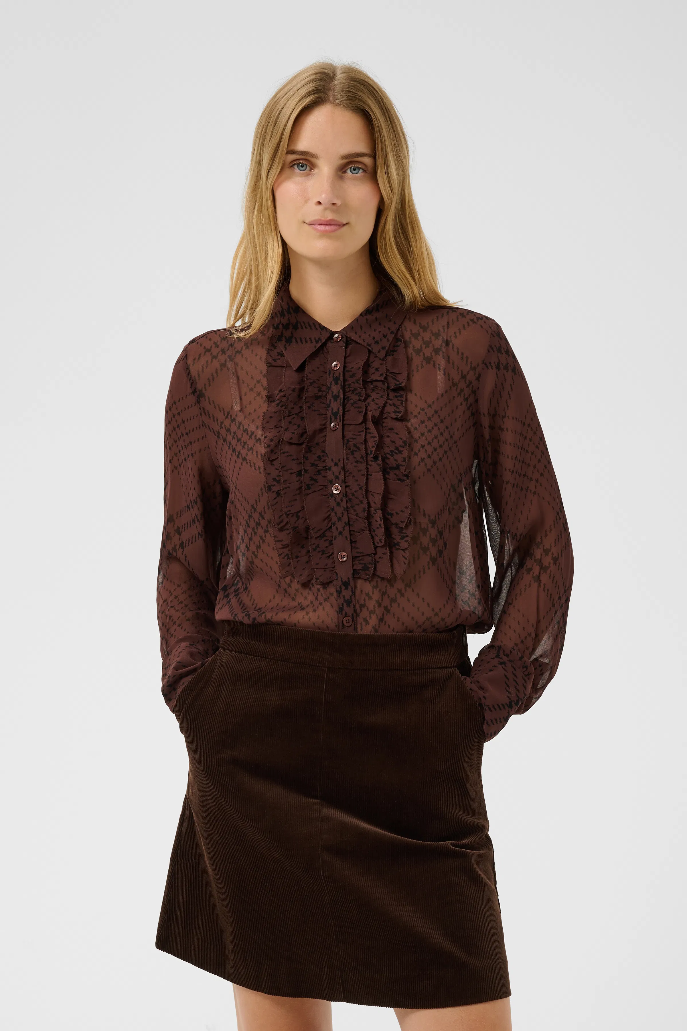 VanoraPW Overhemd LOOKBOOK FRONT 30310139-305302