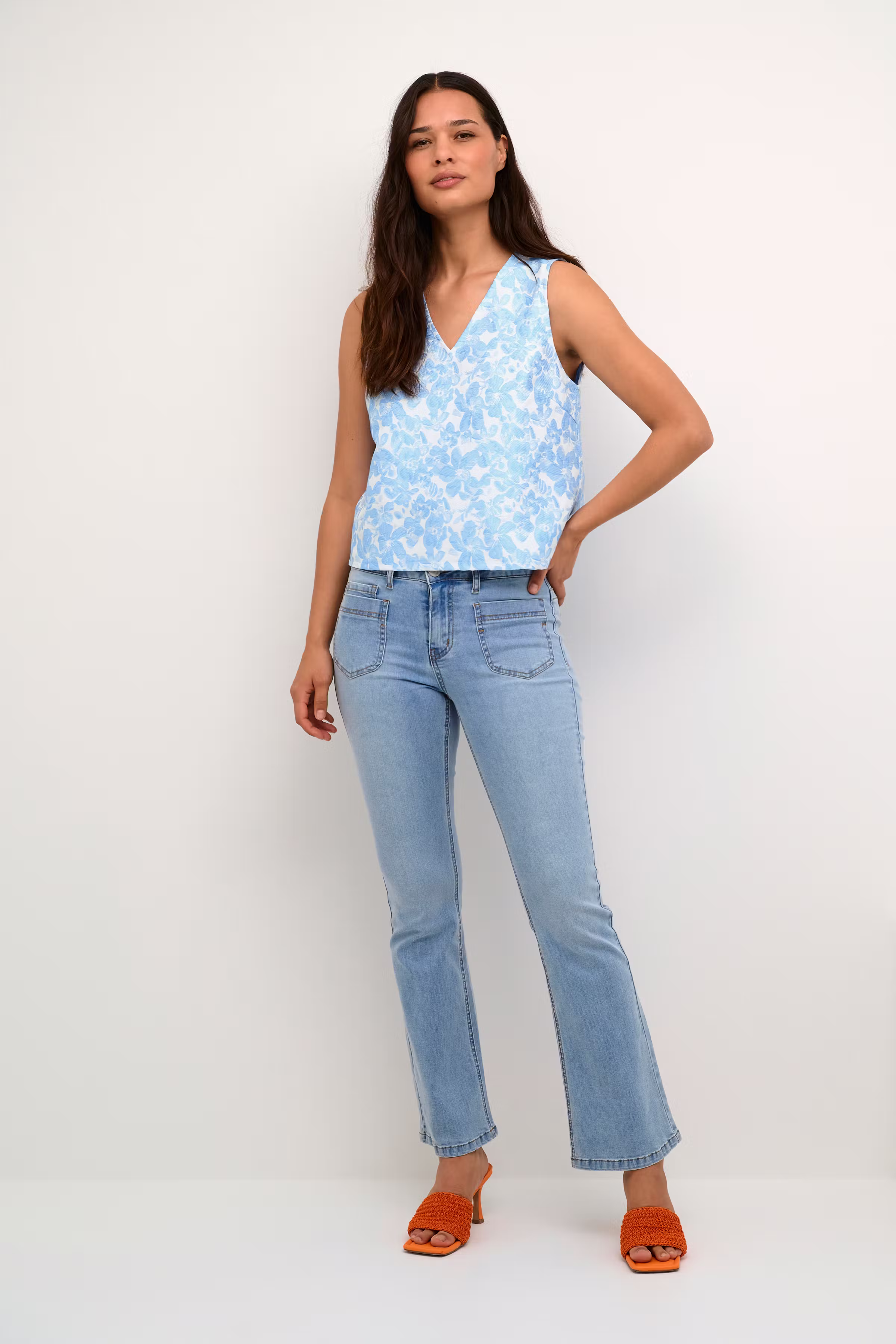 CUclarisse Bluse LOOKBOOK FRONT 50110743-144115