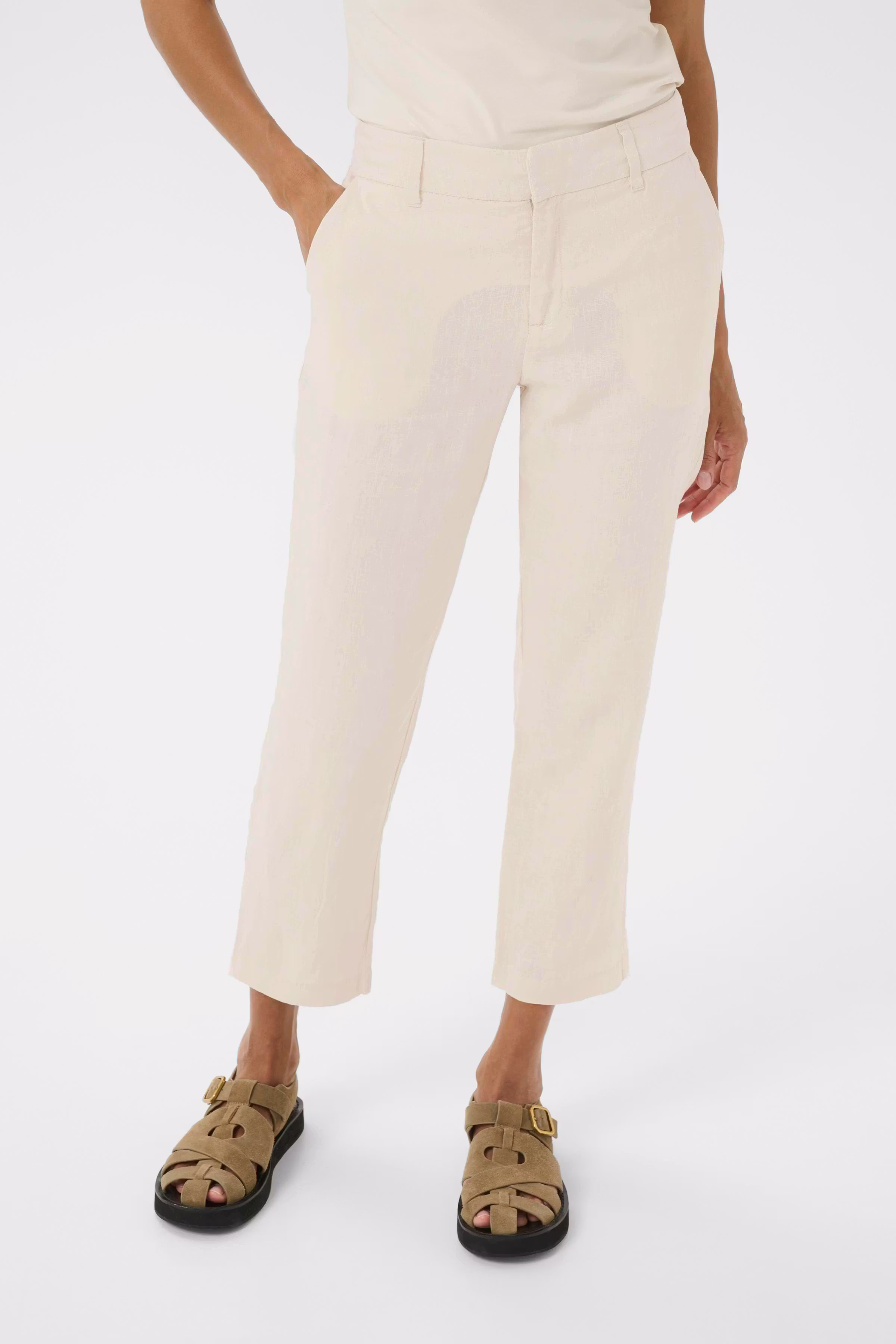 SoffePW Leinenhose LOOKBOOK FRONT 30309389-130400