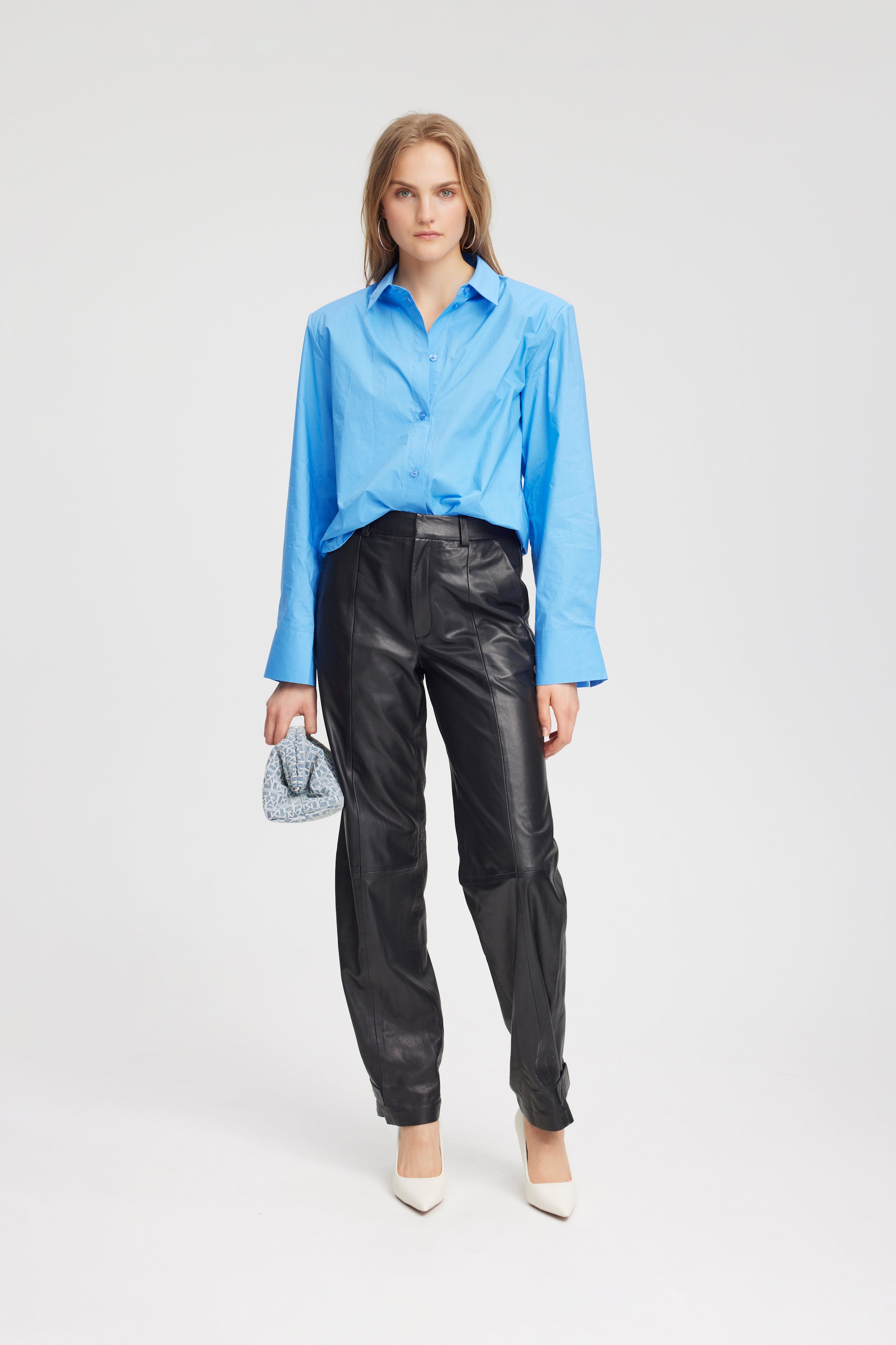 OliviGZ Leather trousers LOOKBOOK FRONT 10908763-100017