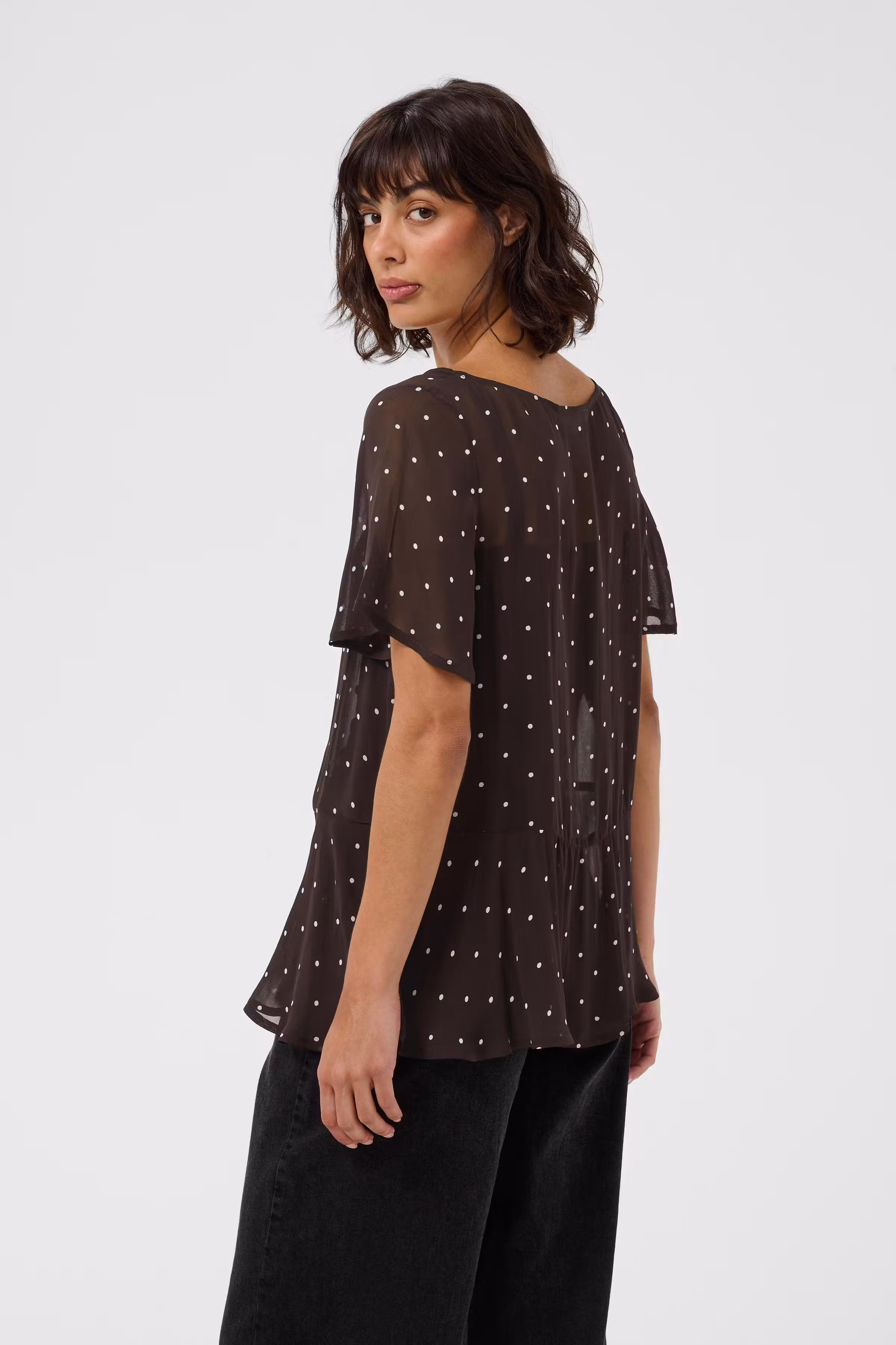 DusinePW Bluse LOOKBOOK BACK 30310685-305443