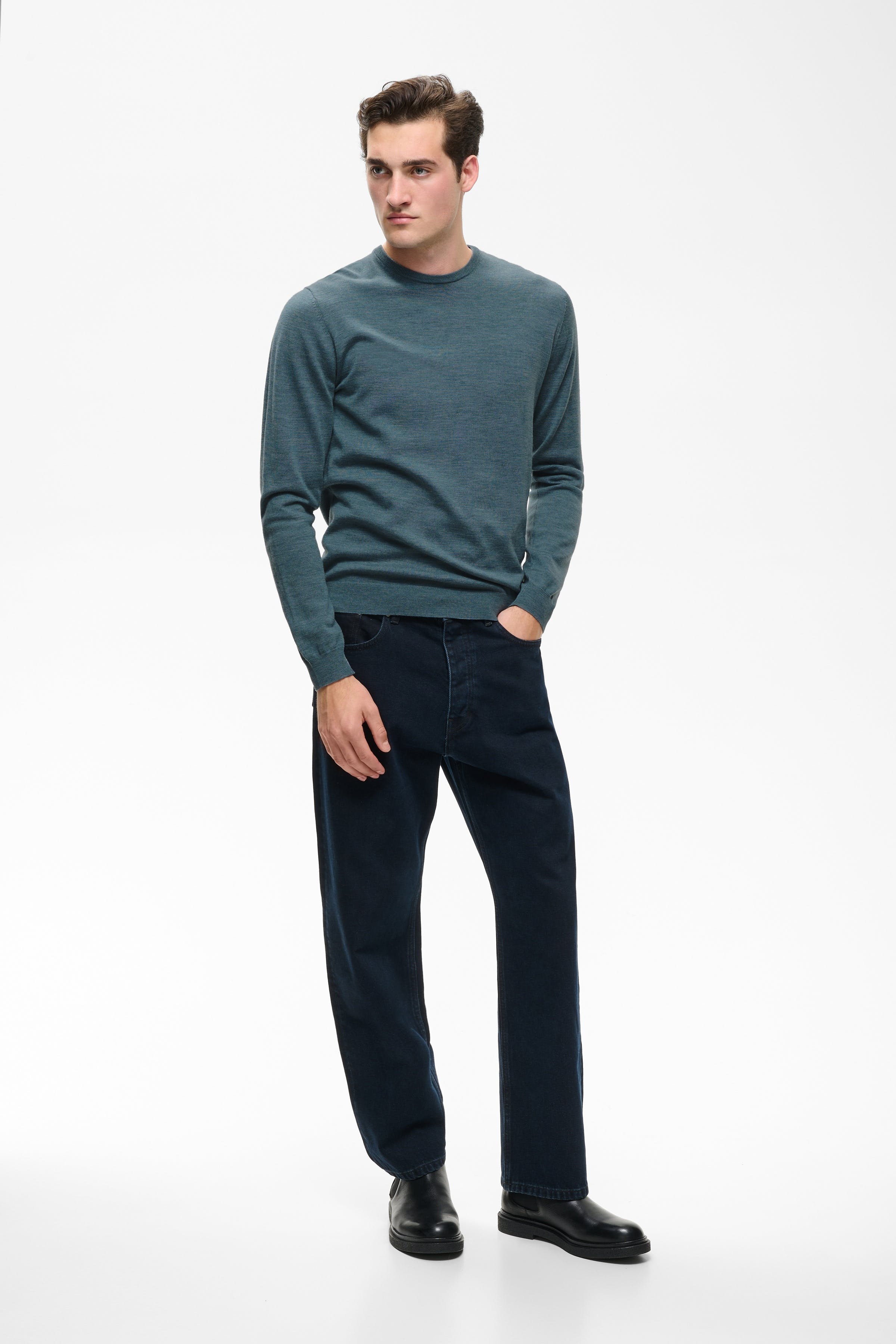 Margrate Merino Pullover LOOKBOOK FRONT 30200611-1842141