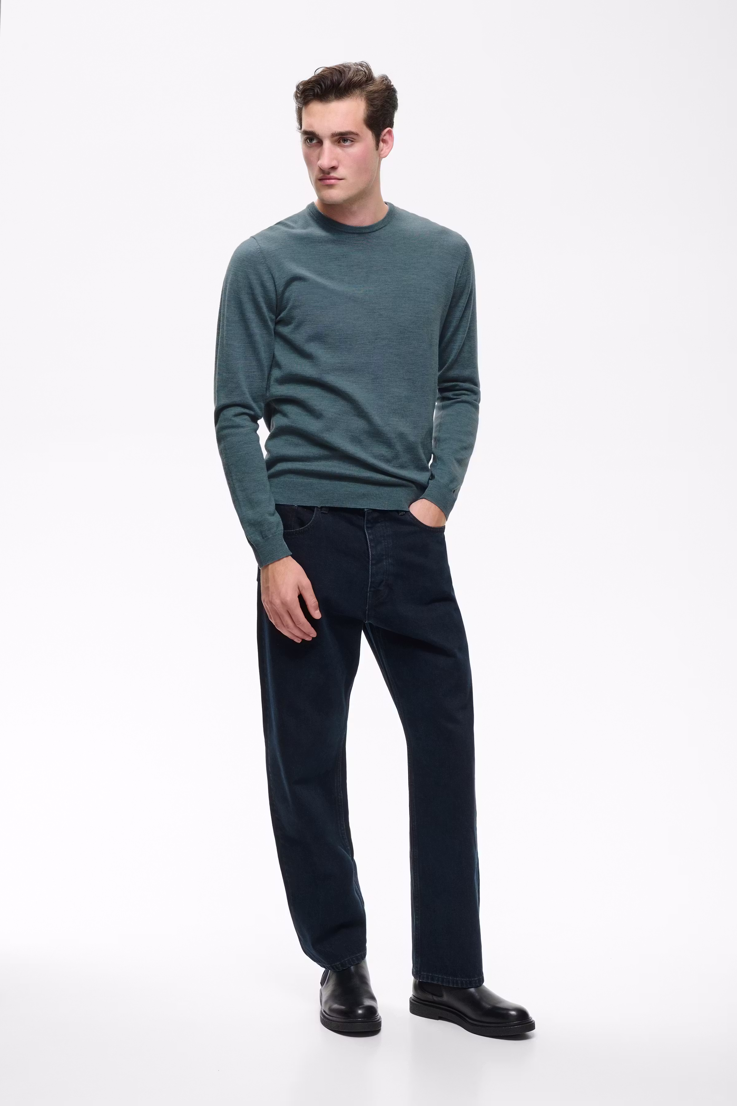 Margrate Merino Pullover LOOKBOOK FRONT 30200611-1842141