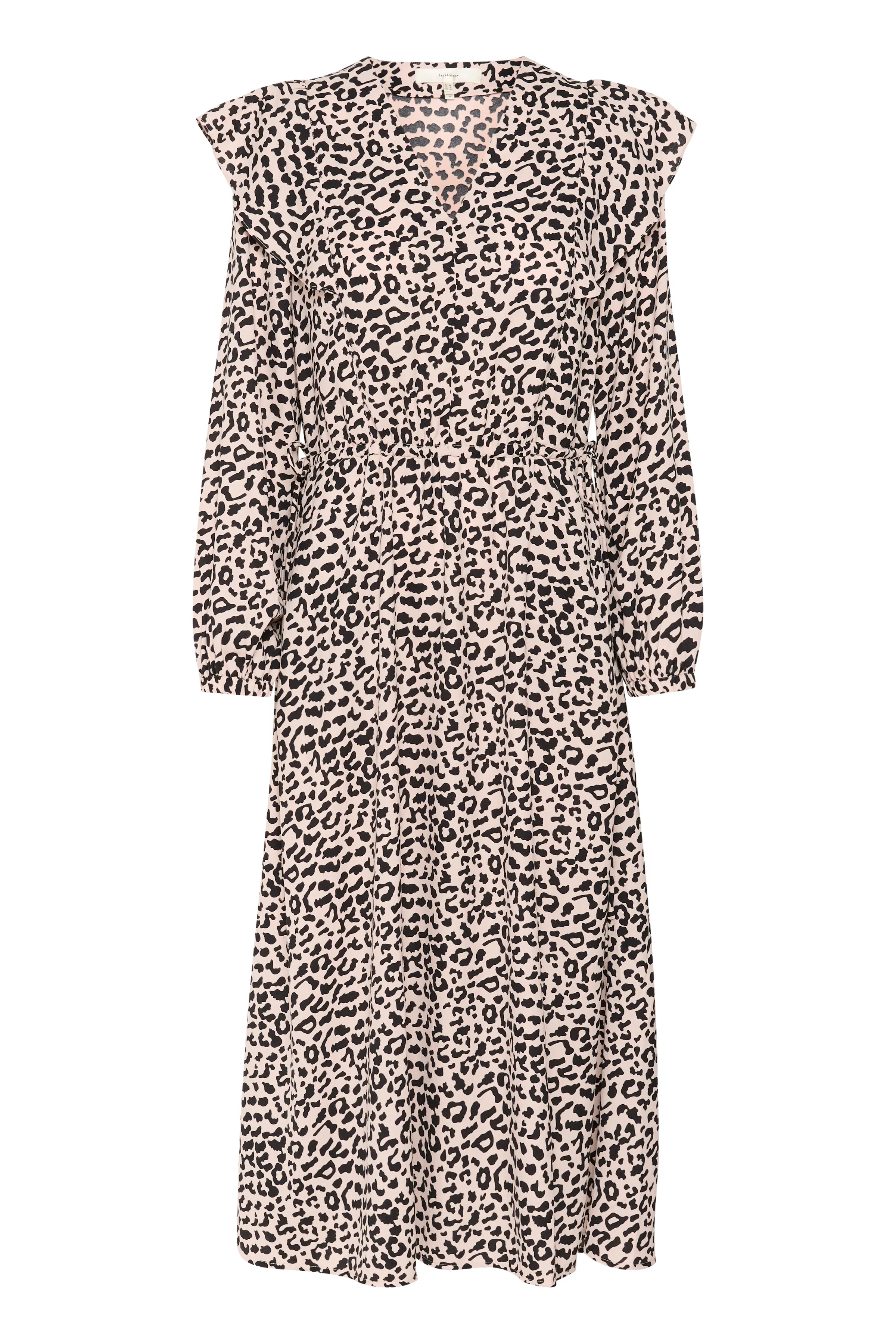 NinahIW V-neck Leopard Kleid PACK FRONT 30110398-300824
