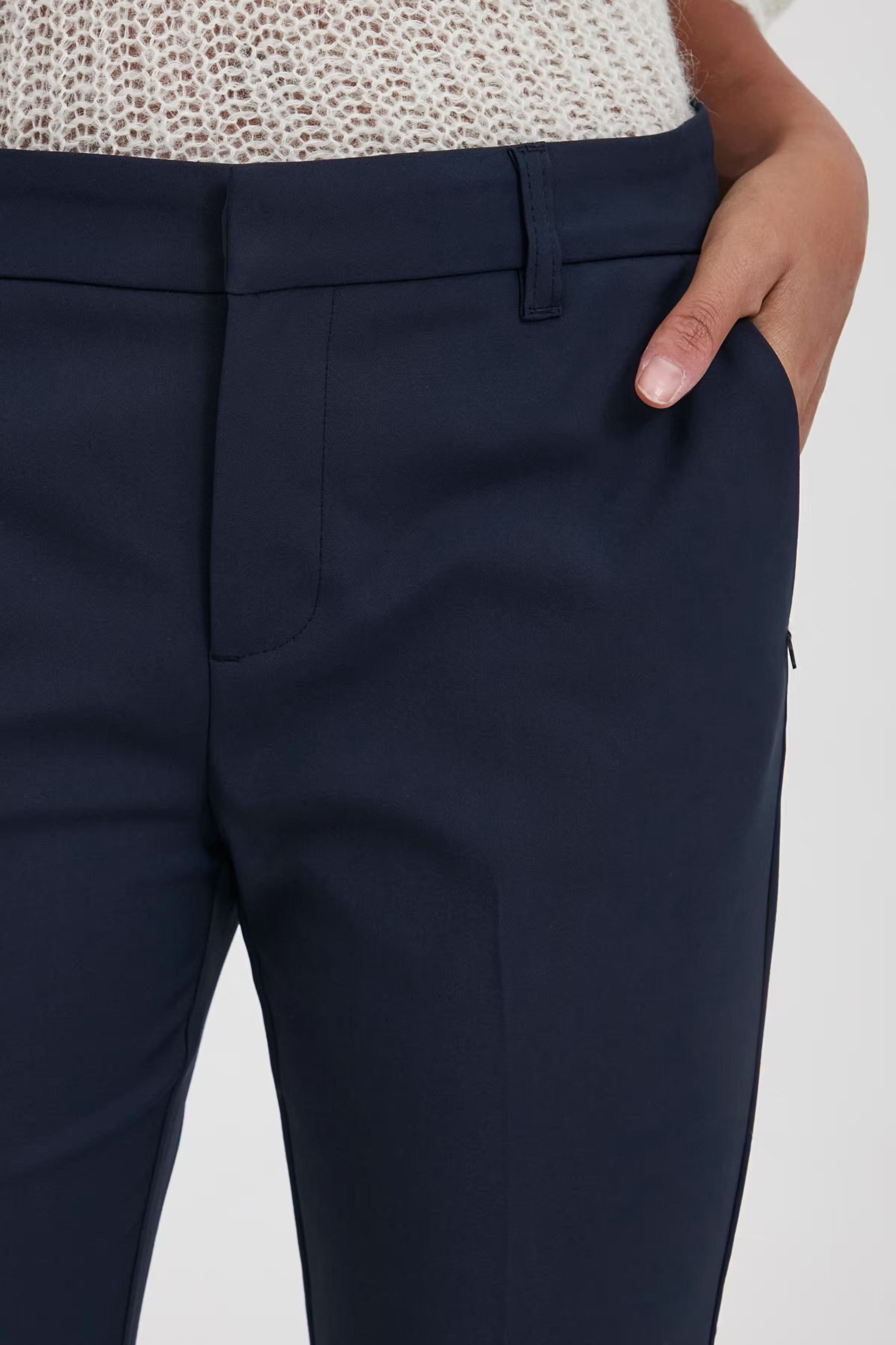PZBINDY High Waist Kickflared Leg Bukser LOOKBOOK DETAIL 50206520-194020