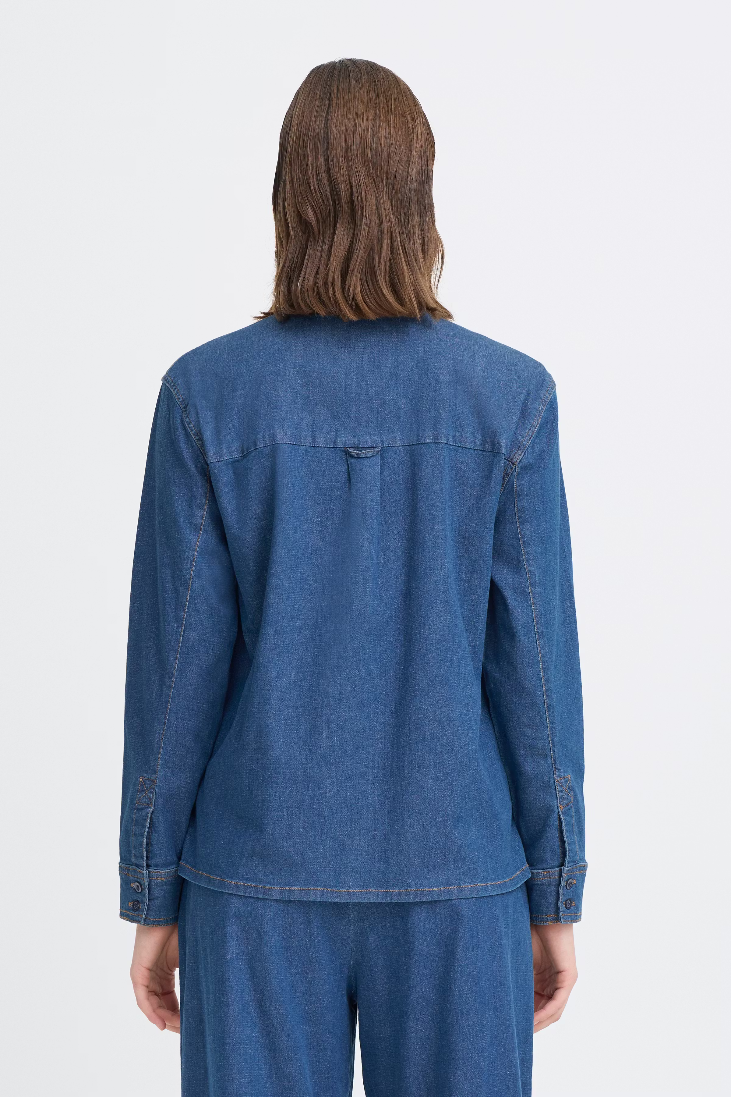 PZBOBBIE Skjorte LOOKBOOK BACK 50210387-200005