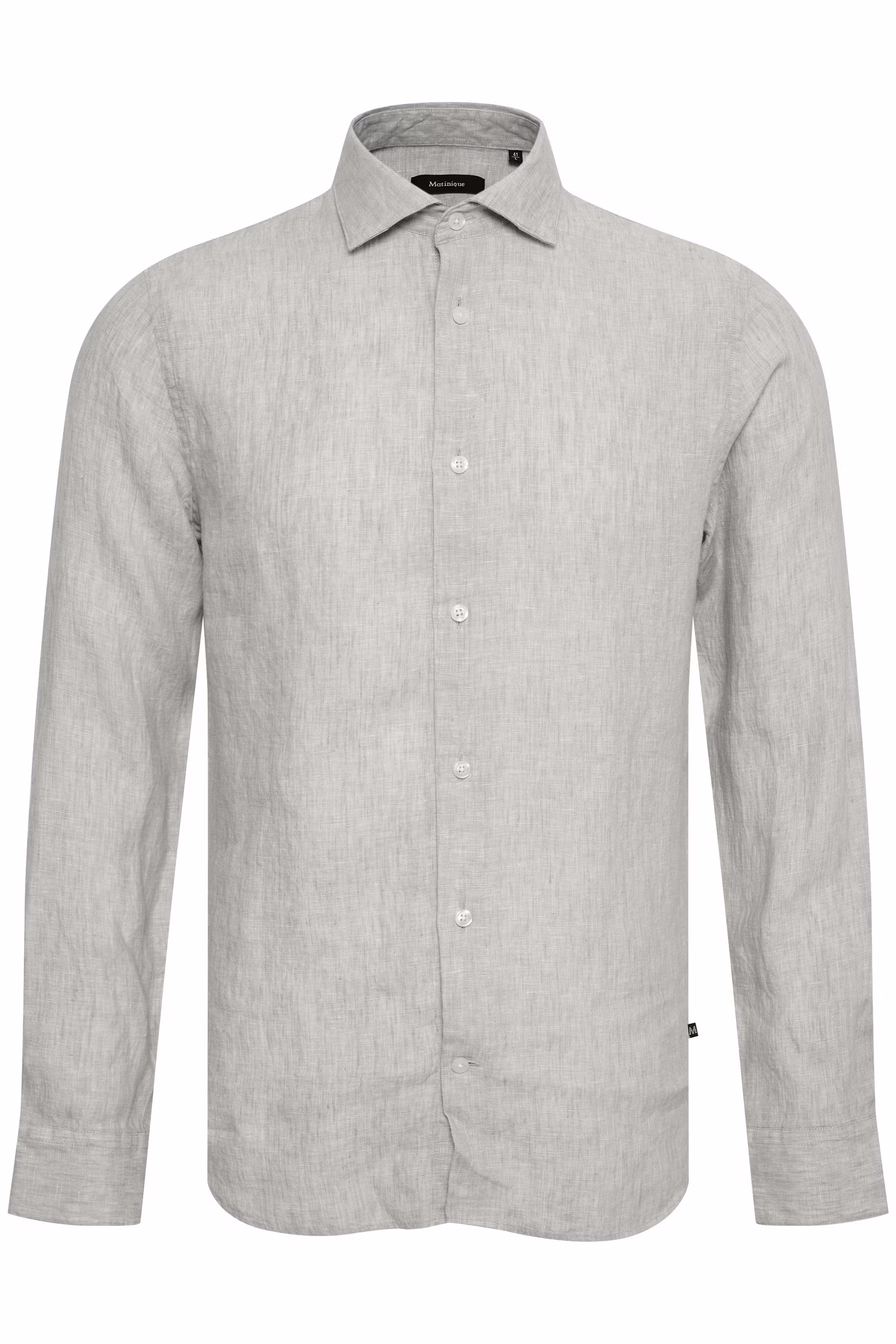 MAmarc Leinenhemd PACK FRONT 30205841-164703