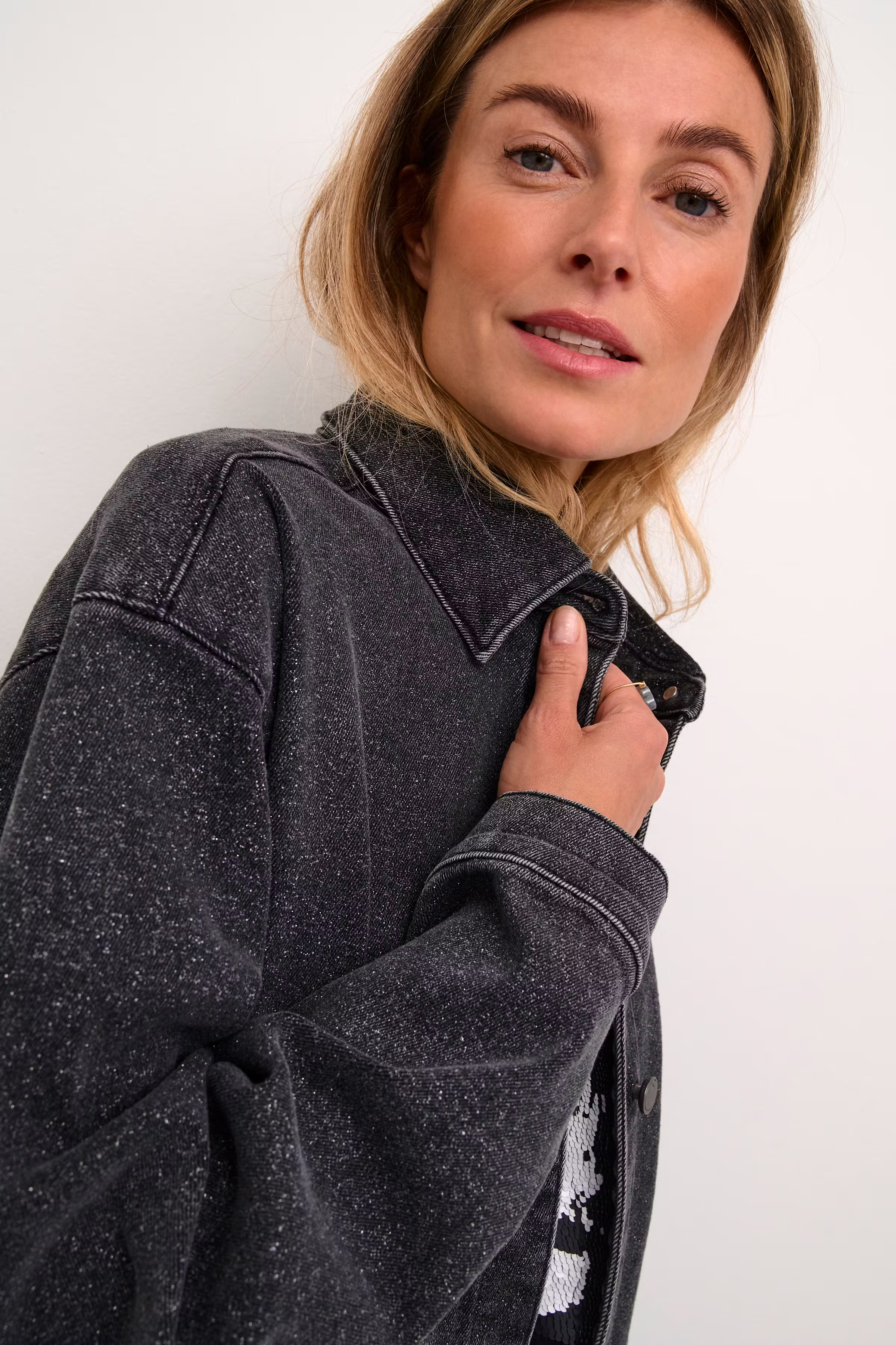 CRTrish Veste en jean LOOKBOOK DETAIL 10613150-106599