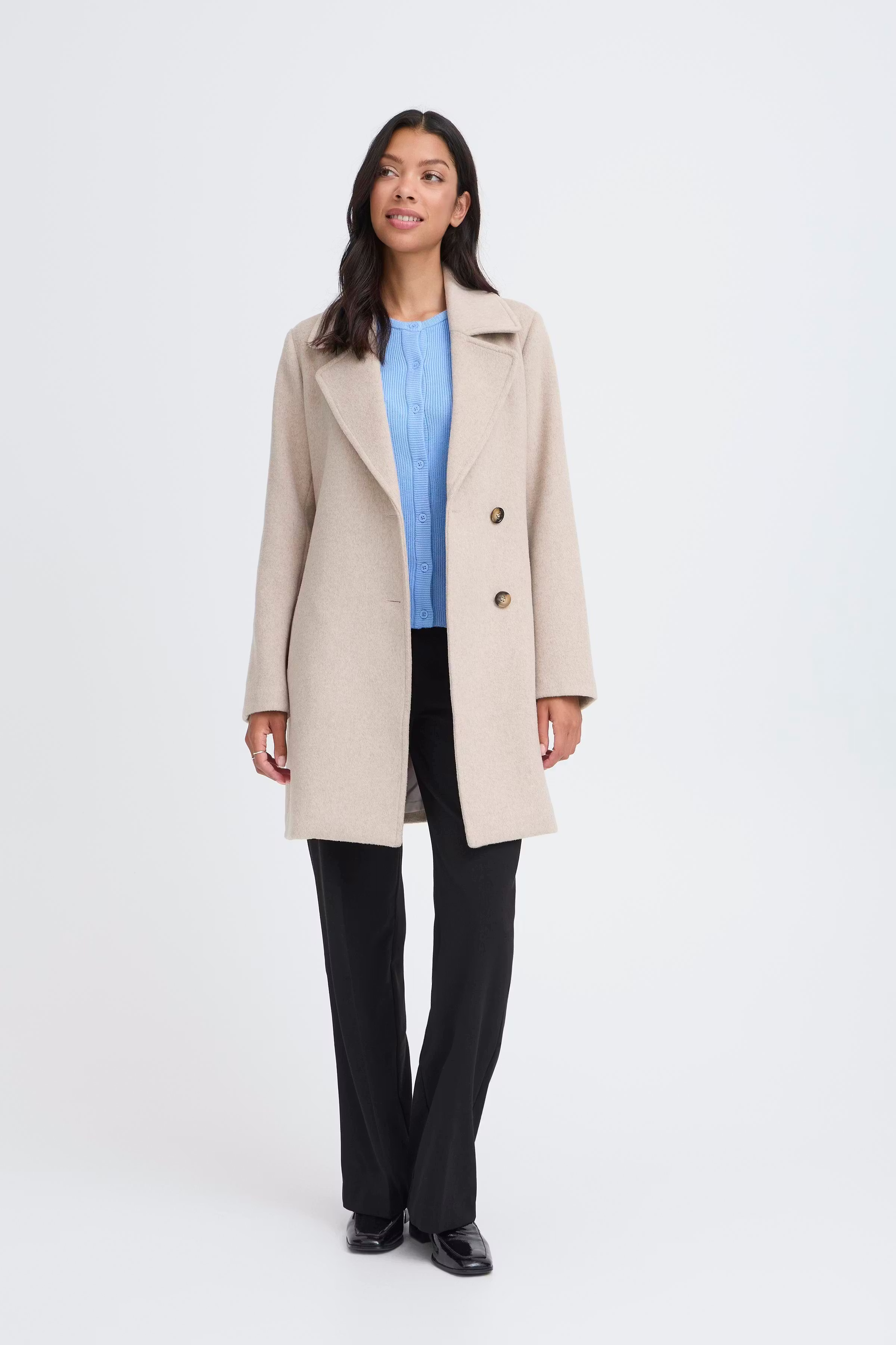 BYBIJOU Kåpe LOOKBOOK FRONT 20818692-1613051