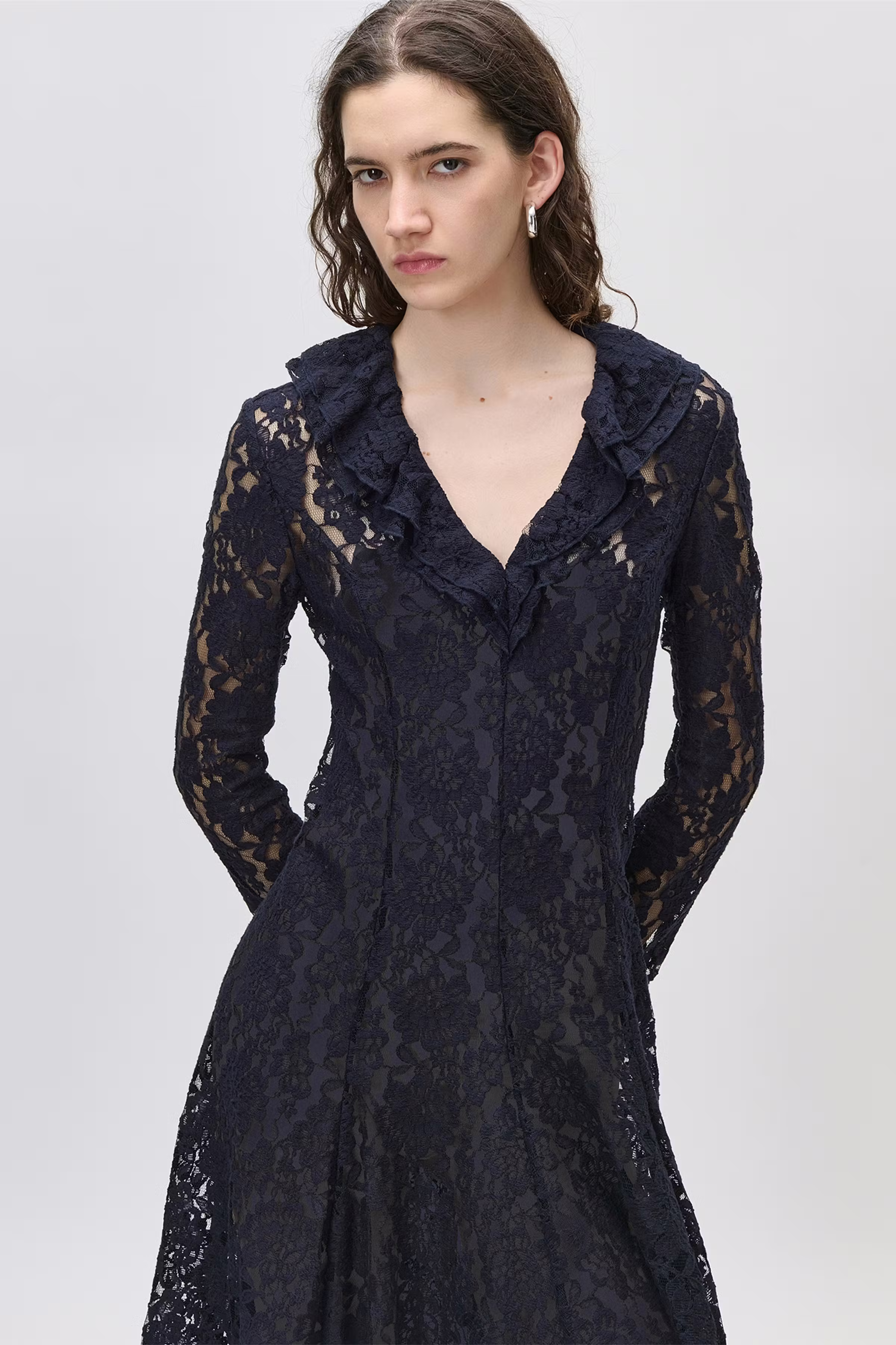 OLIMPIA Jurk LOOKBOOK FRONT 30600668-BL900