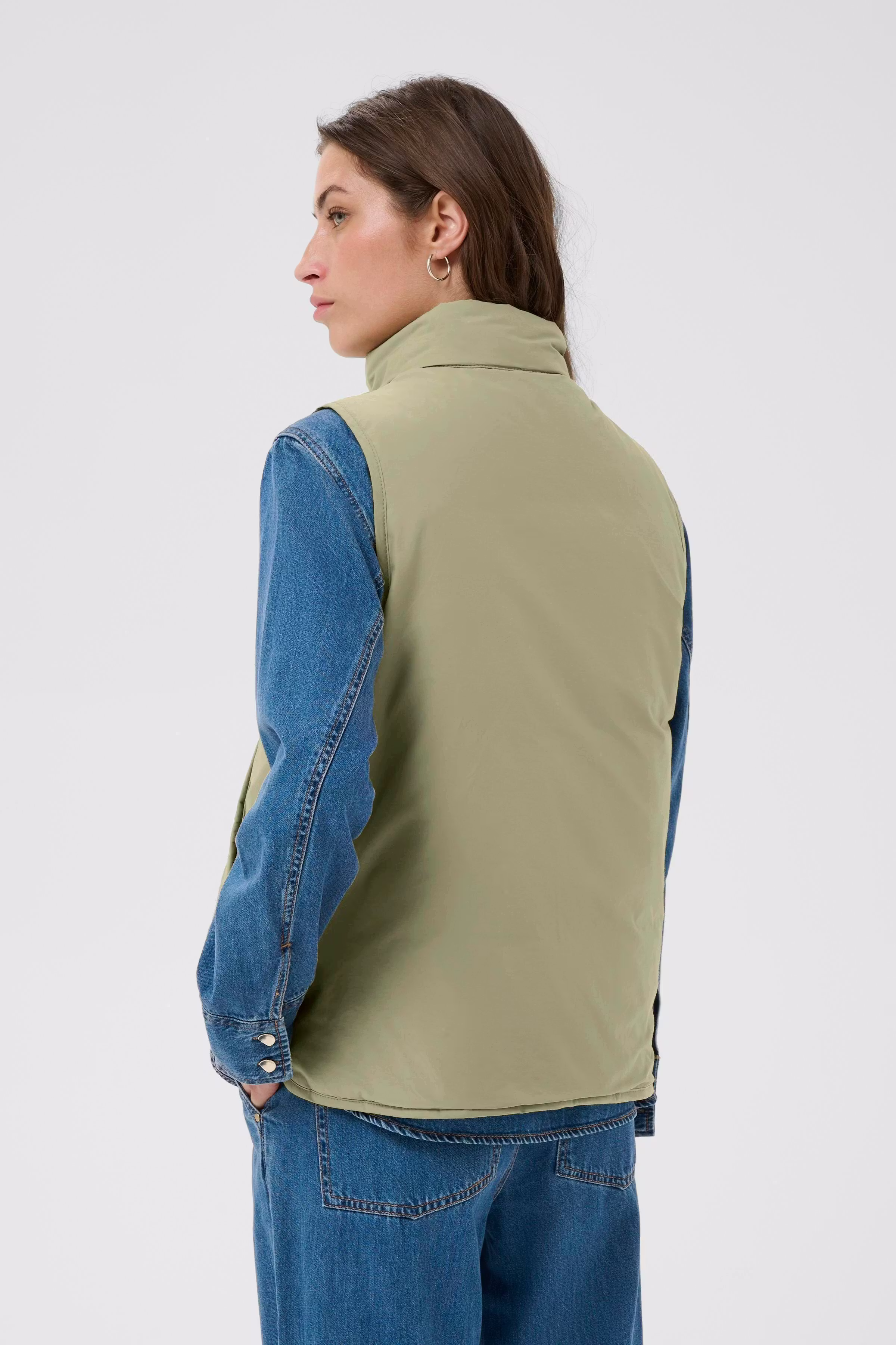 YannaPW Warm vest LOOKBOOK BACK 30310246-170613