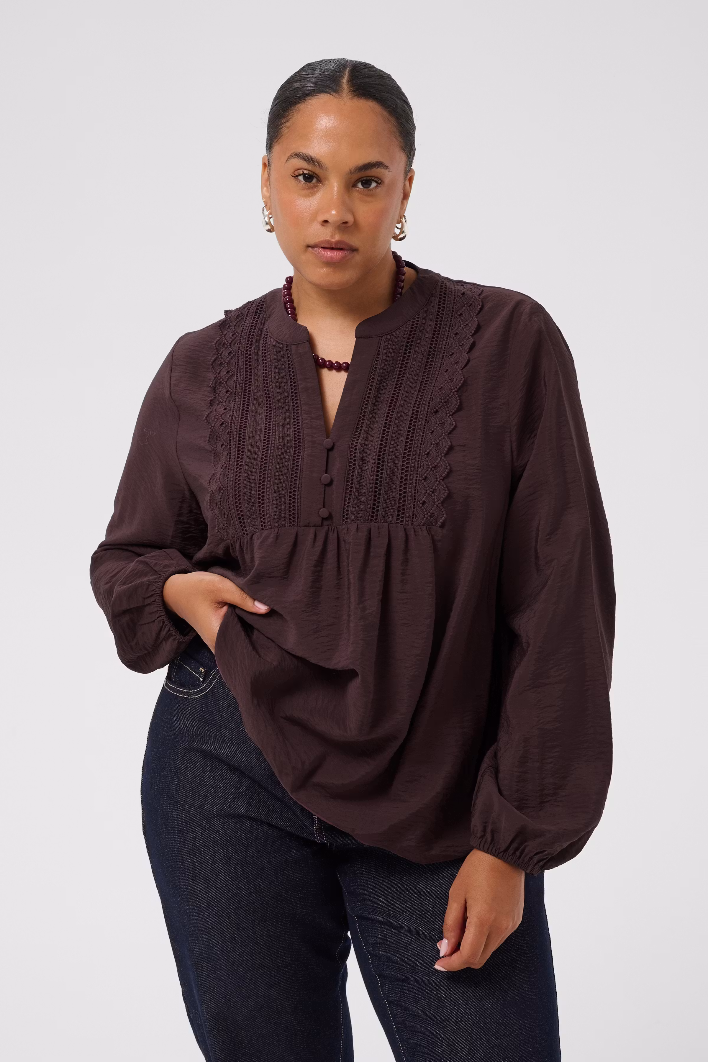 KCgaline Bluse LOOKBOOK FRONT 10584403-191619