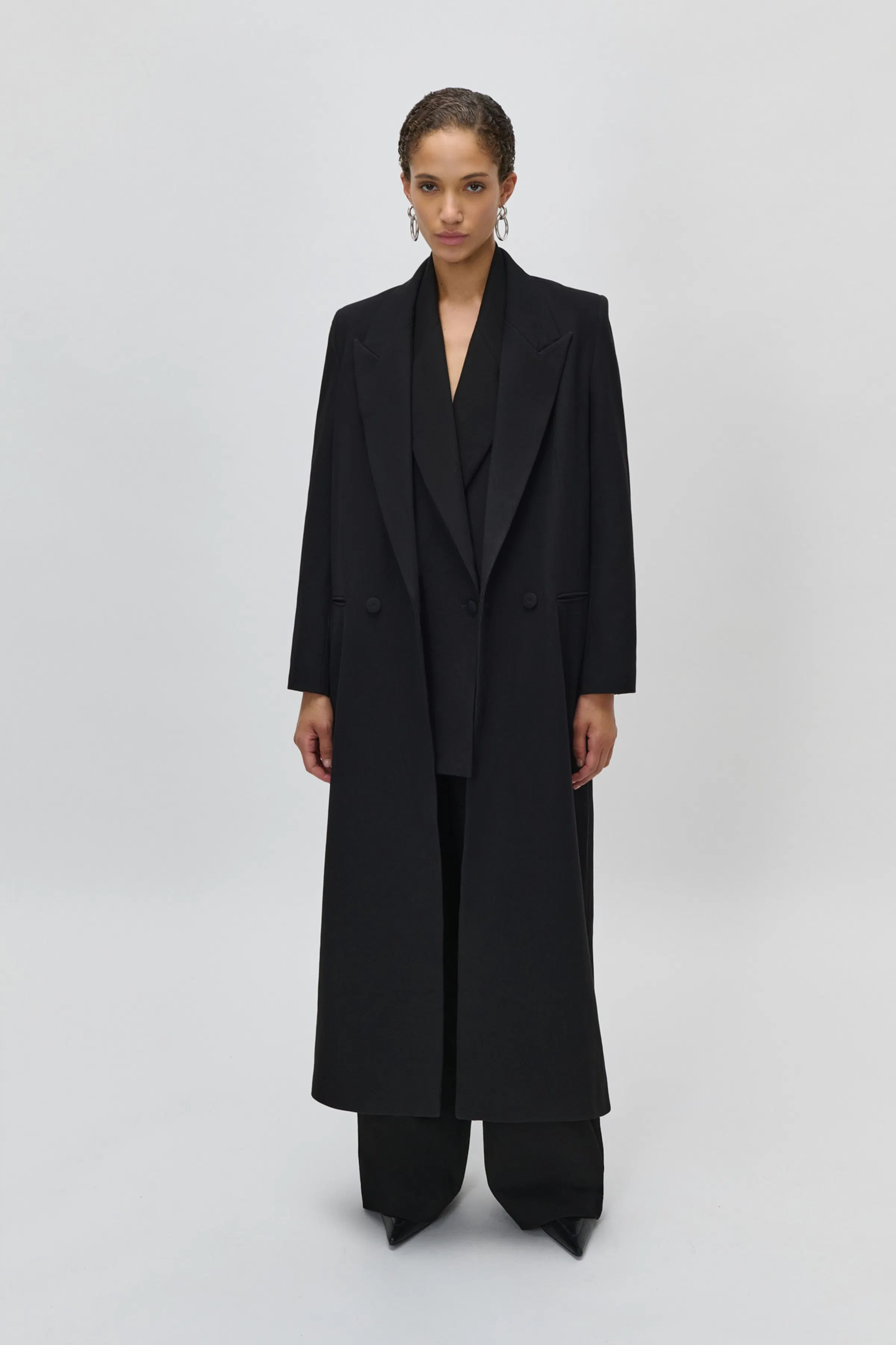 Jil Mantel LOOKBOOK FRONT 30600560-BK999
