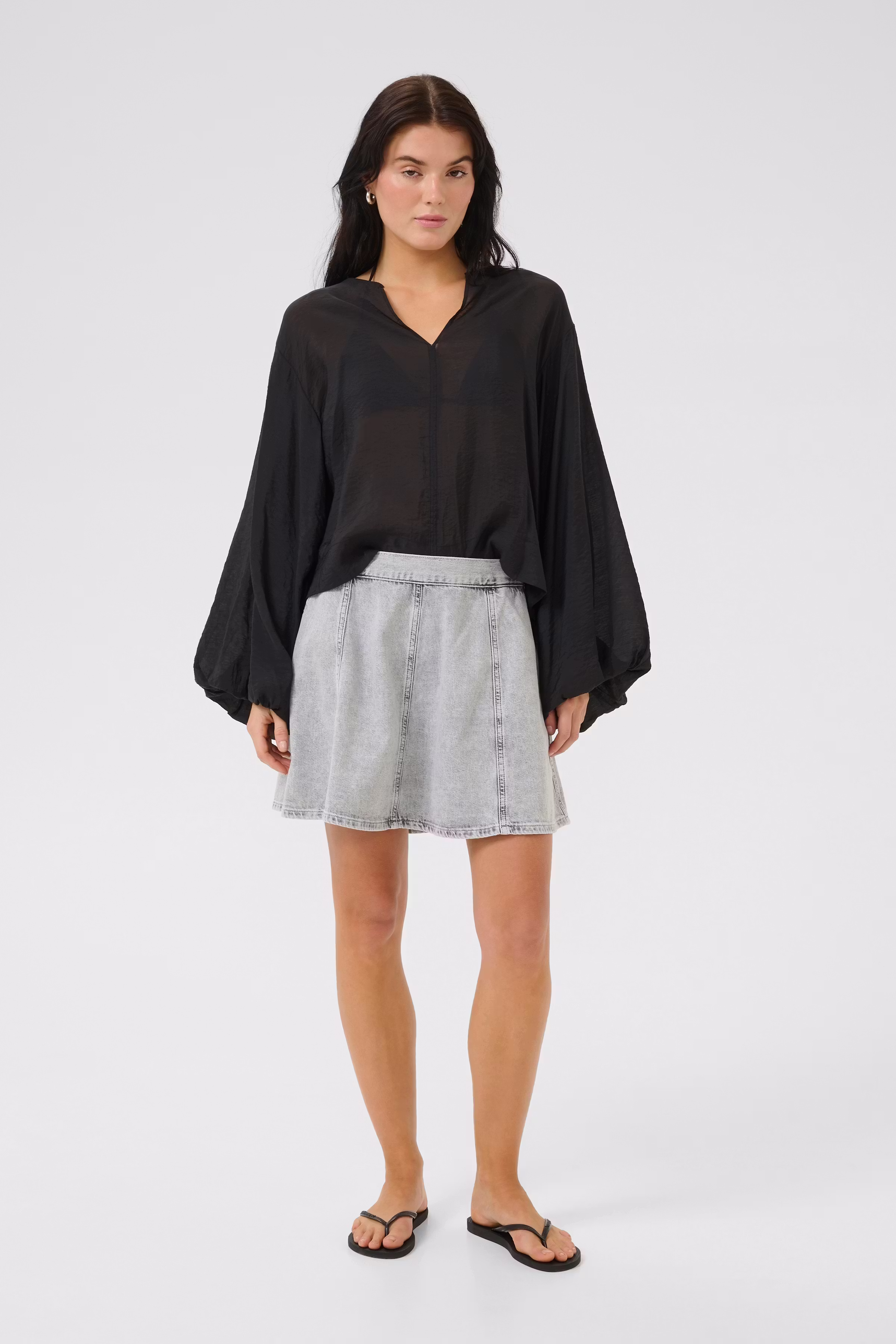 MaloMW Kjol LOOKBOOK FRONT 10705121-100074