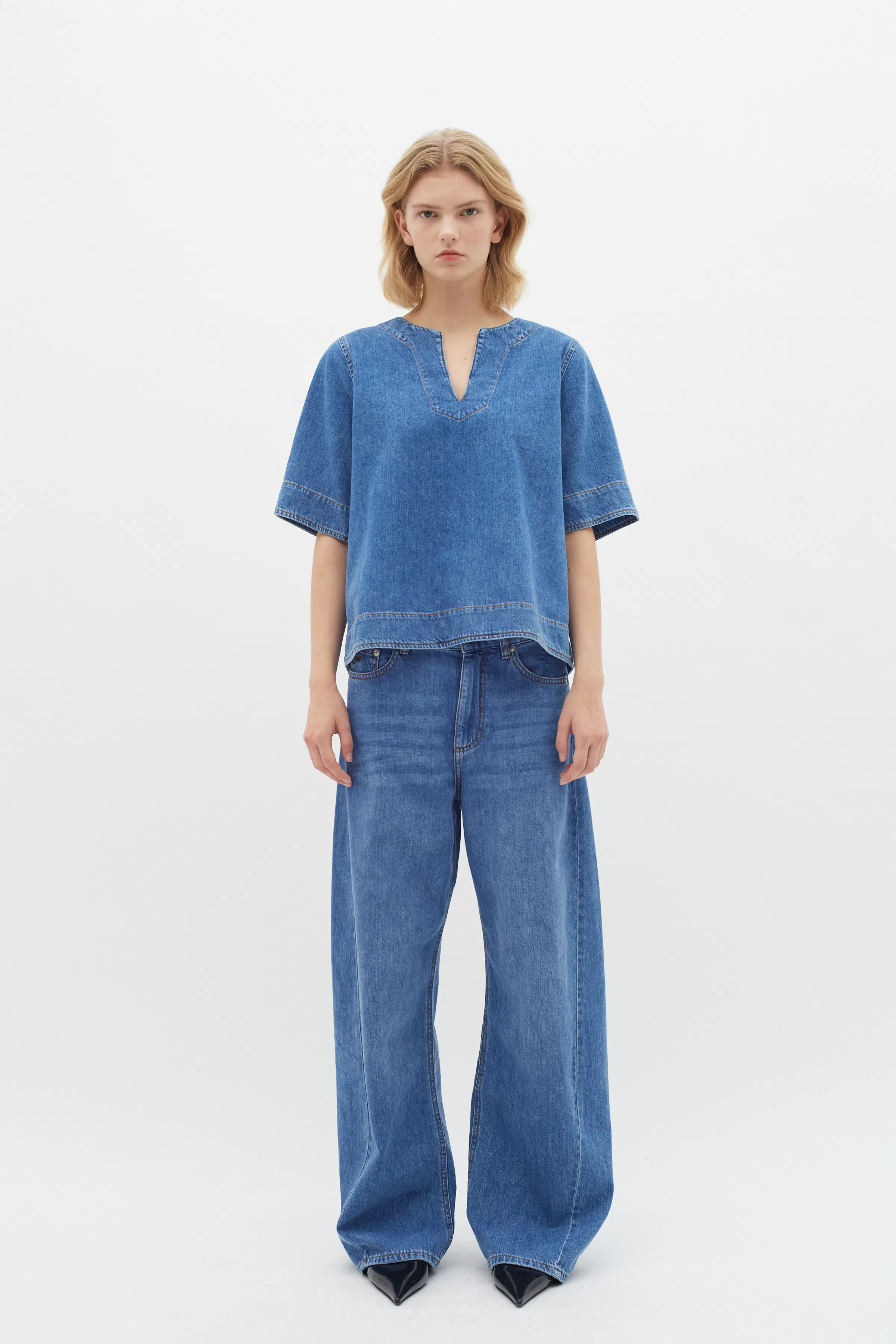 LivaIW Bluse LOOKBOOK FRONT 30109552-301979
