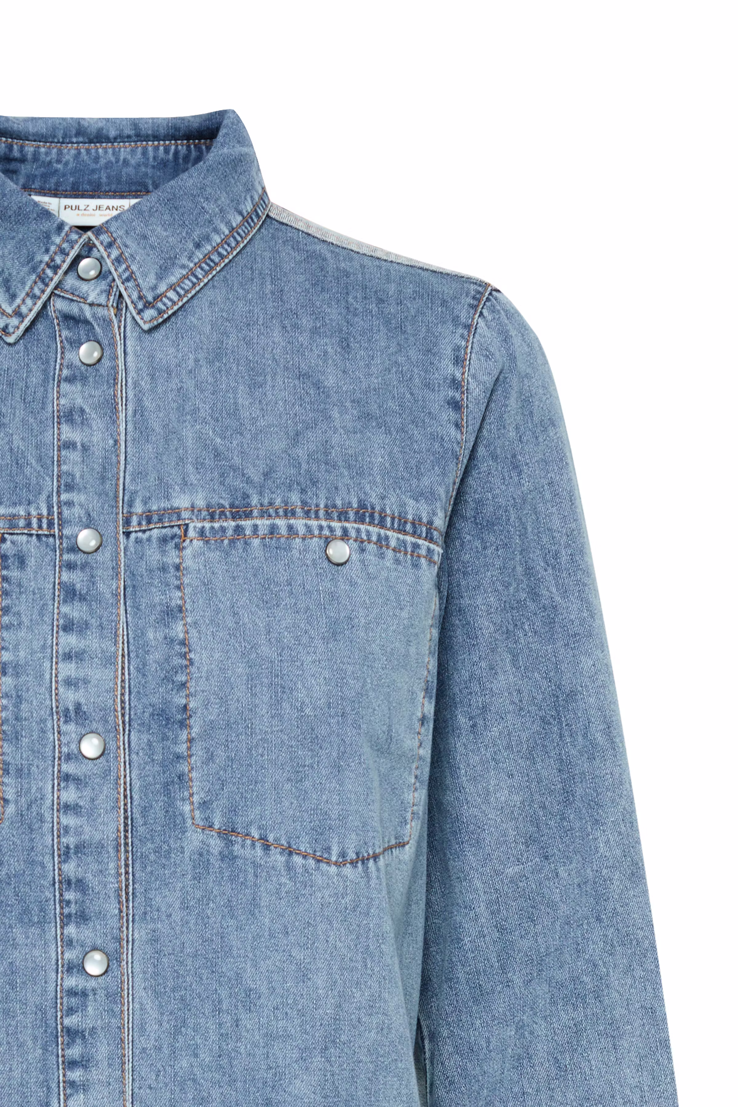 PZSYLVIE Denim shirt PACK DETAIL 50208695-200005