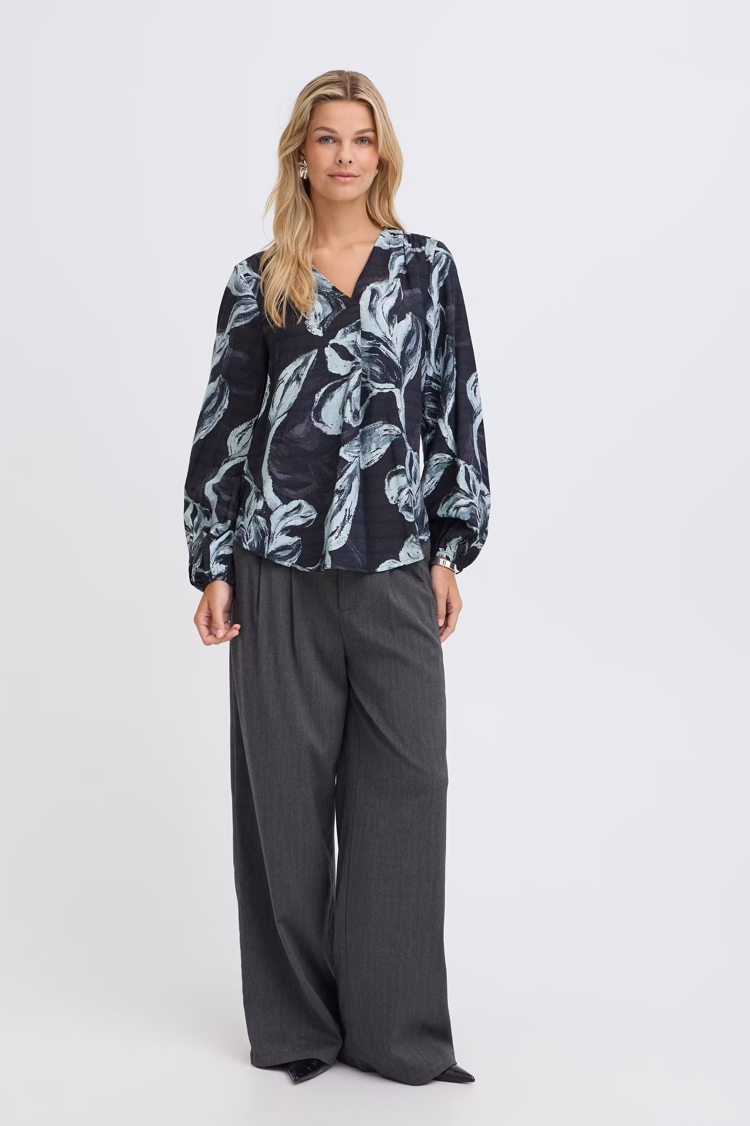 FRARIANA Bluse LOOKBOOK FRONT 20614542-900013981