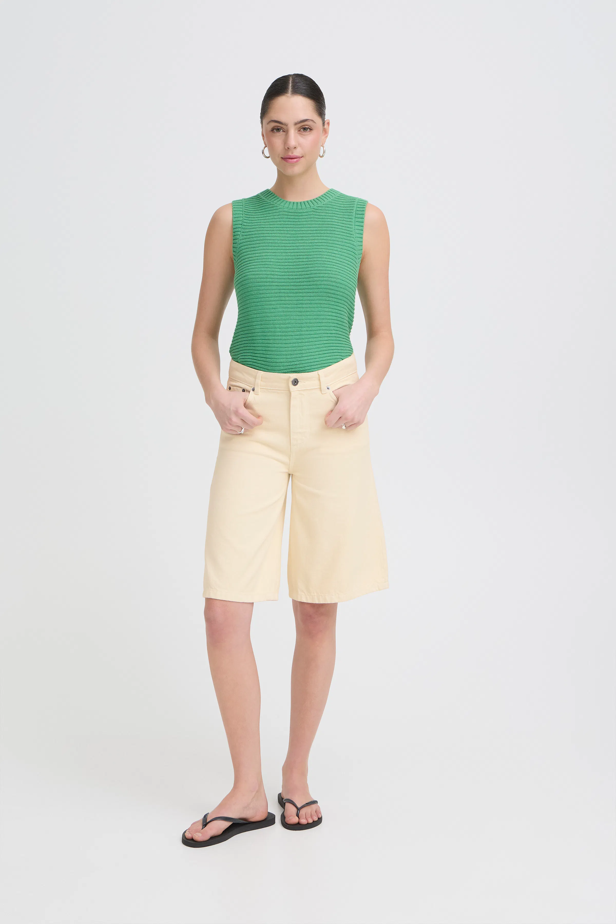 IHKIRSTEN Bermuda shorts LOOKBOOK FRONT 20126254-130905