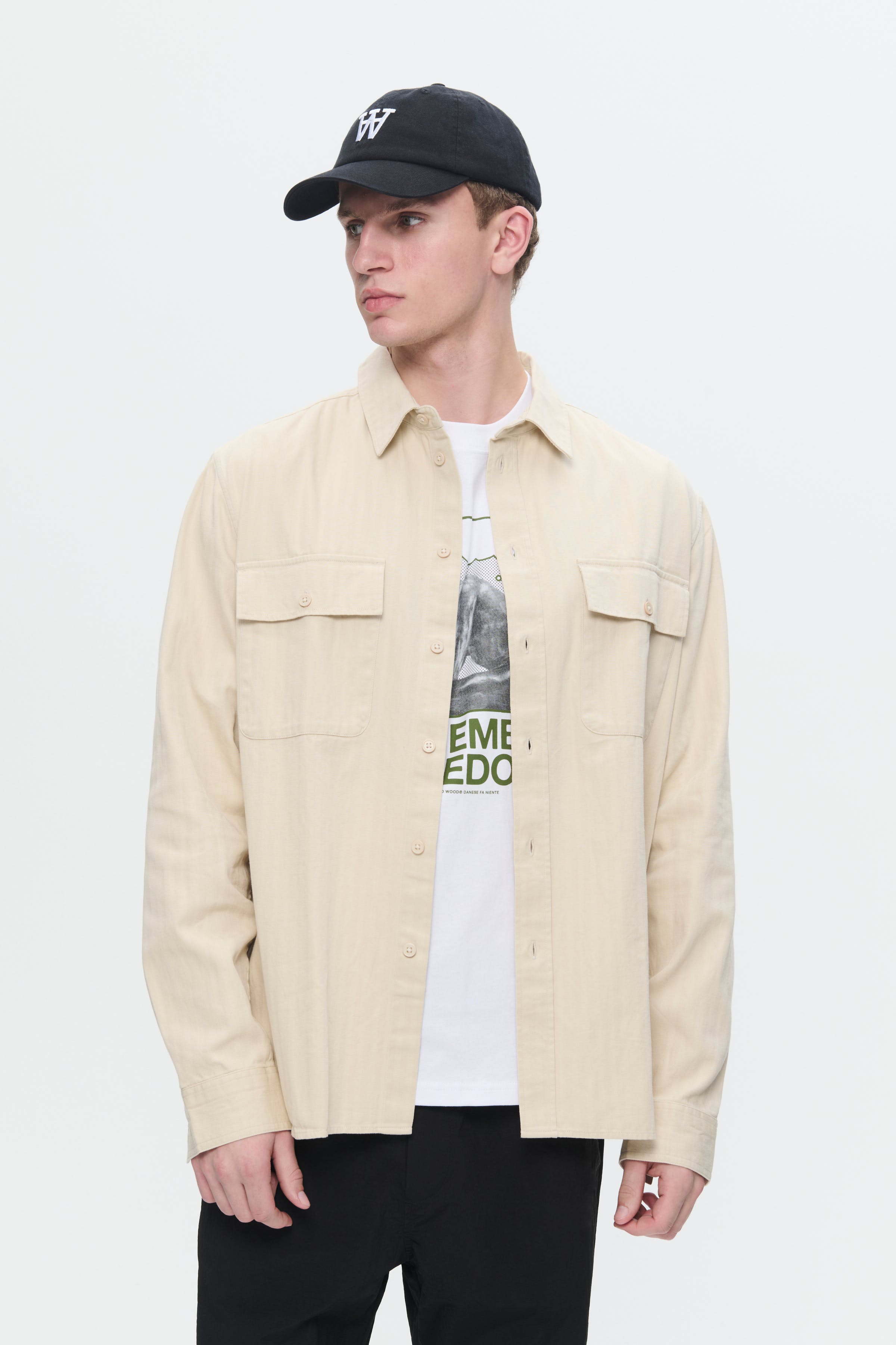 WWAxl Skjorta LOOKBOOK FRONT 30250157-W2552