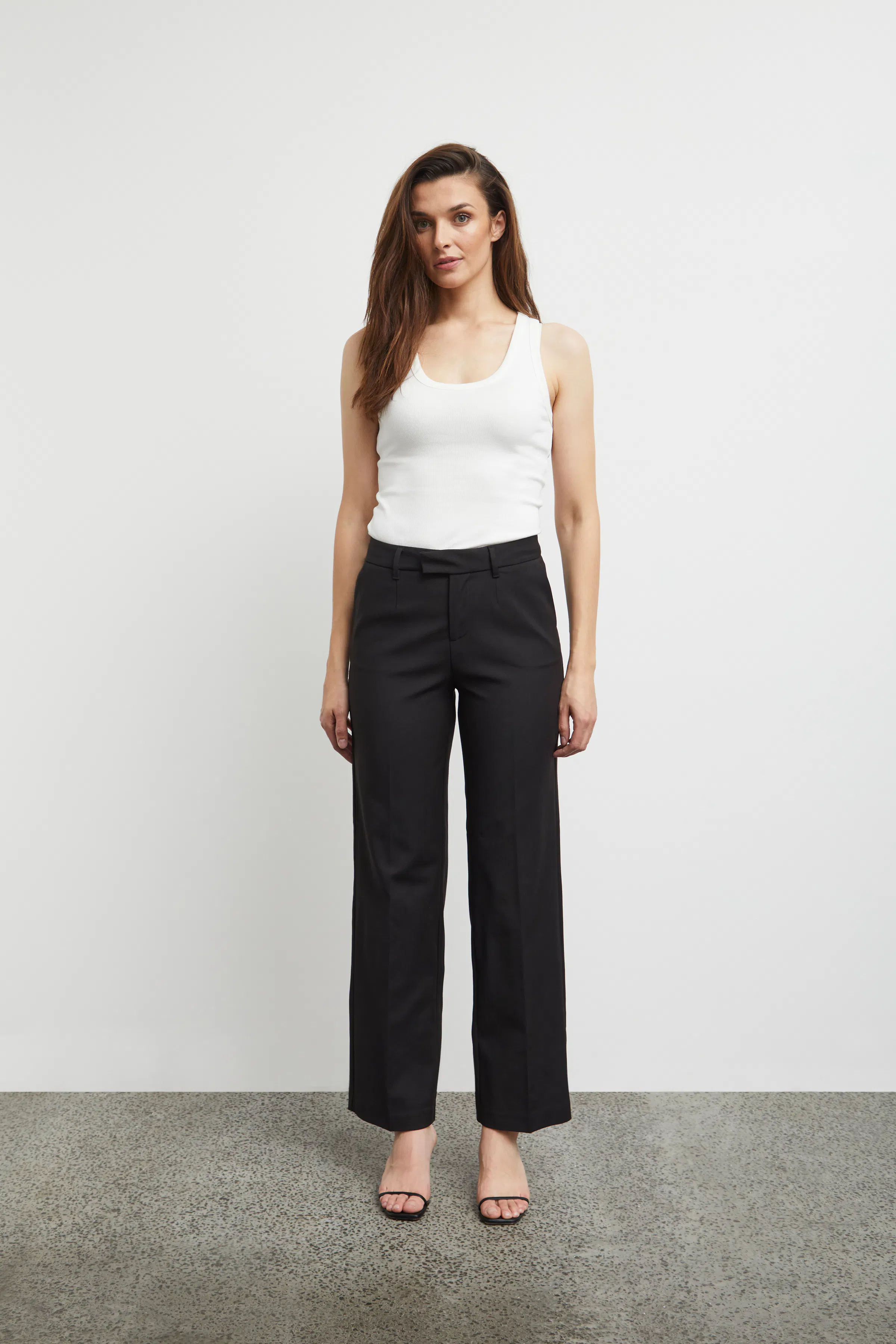 PZBINDY High Waist Wide Leg Bukser LOCATION NONE 50206519-193911
