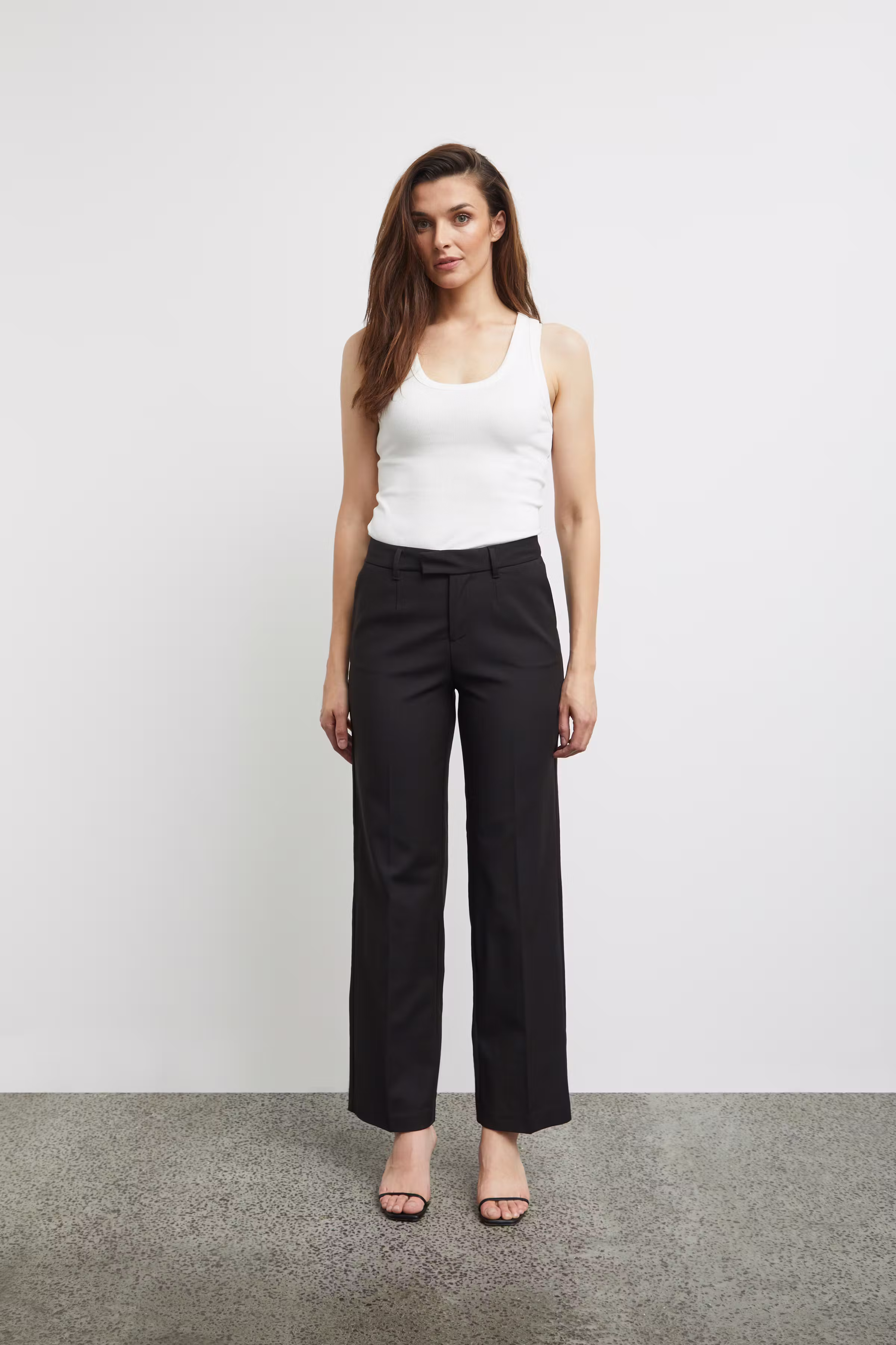 PZBINDY High Waist Wide Leg Bukser LOCATION NONE 50206519-193911