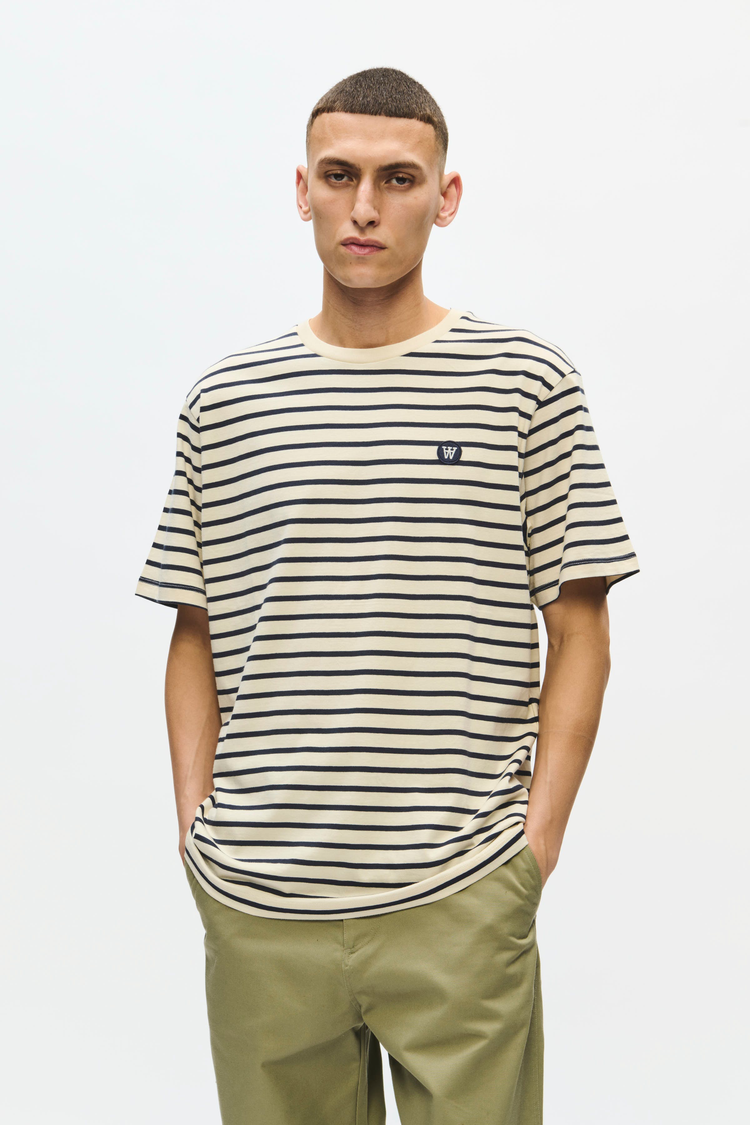 WWAce Stripe T-shirt LOOKBOOK FRONT 30251373-194009