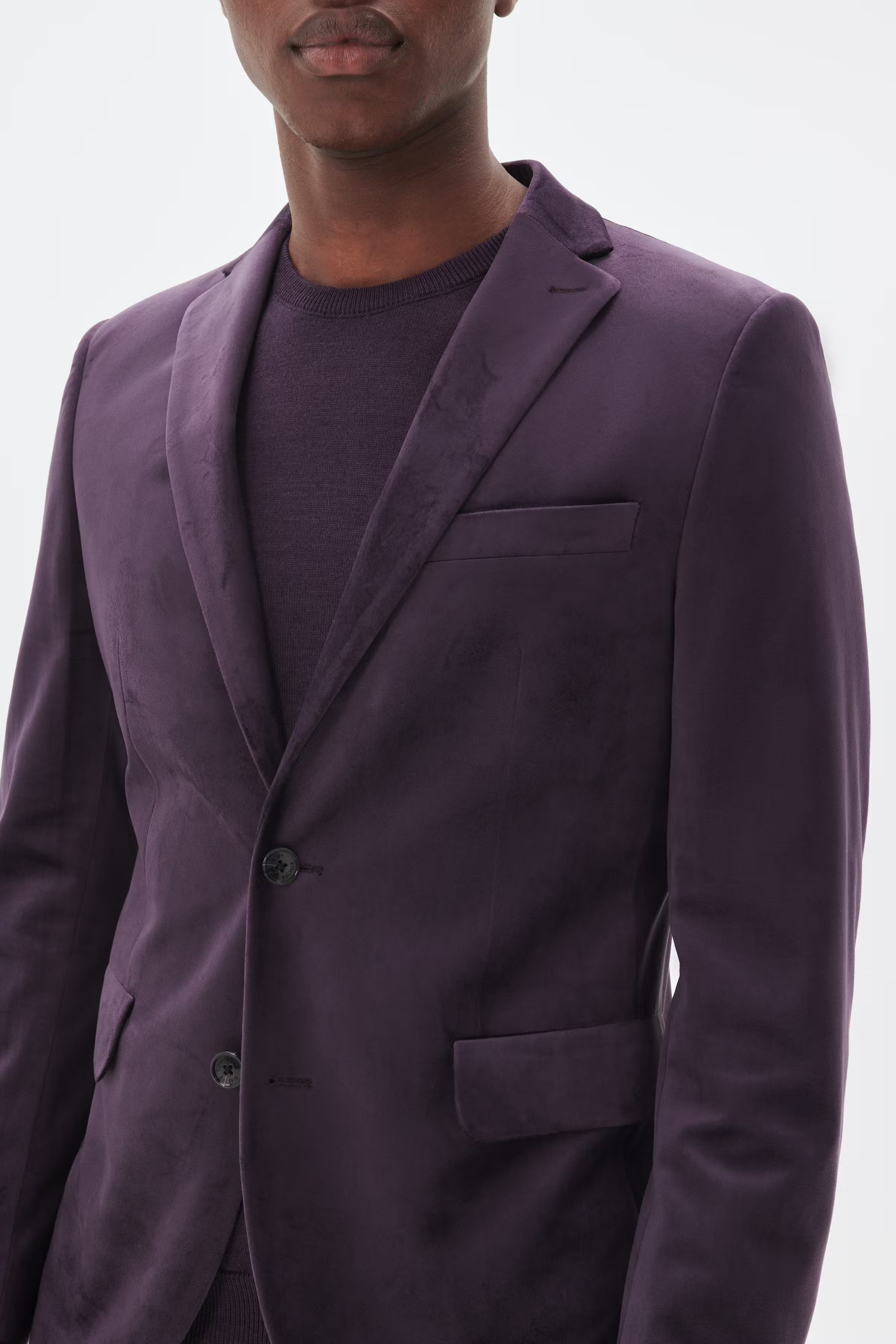 MAgeorge Velour Blazer LOOKBOOK DETAIL 30205027-193712