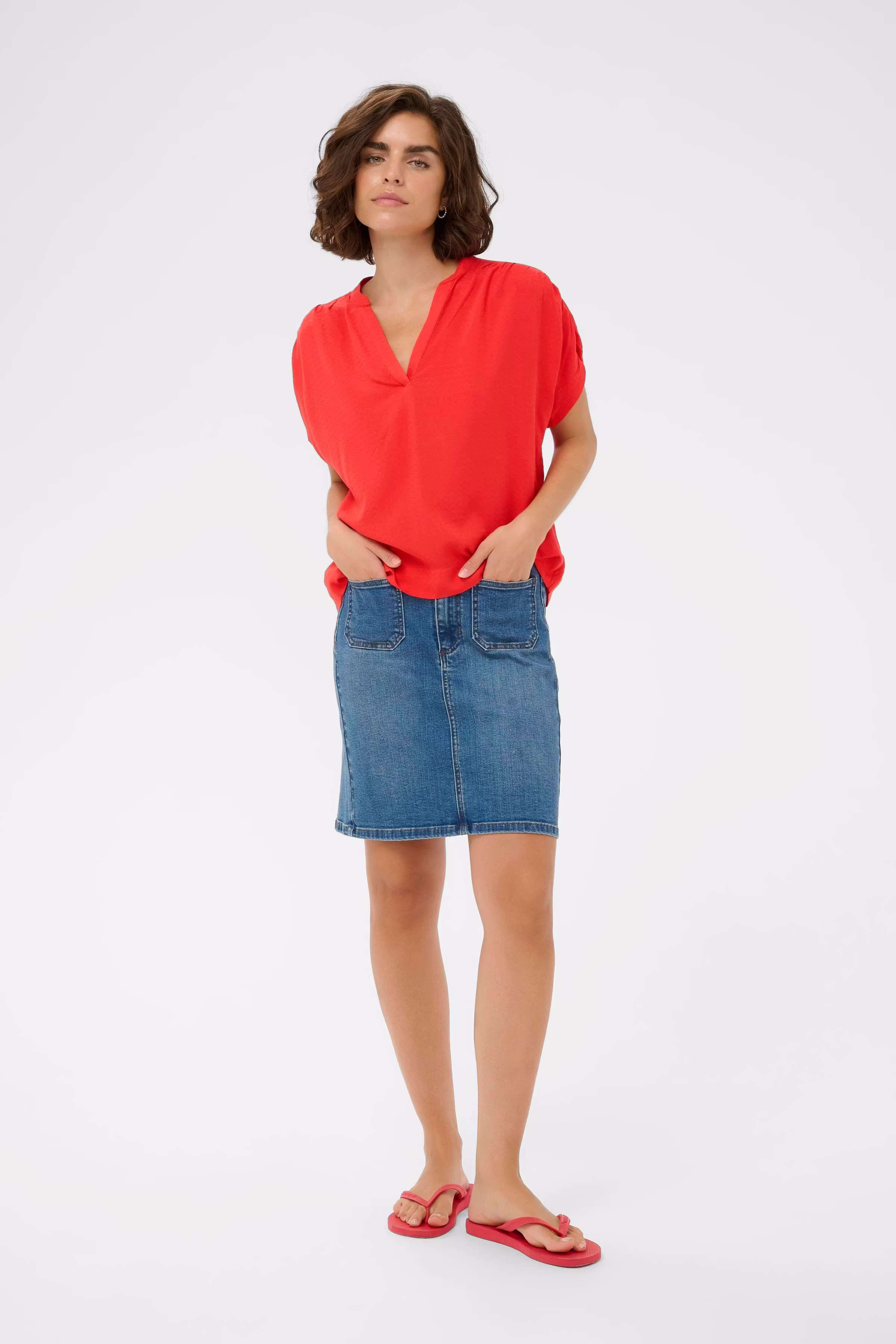 KAgina Bluse LOOKBOOK FRONT 10511593-171664