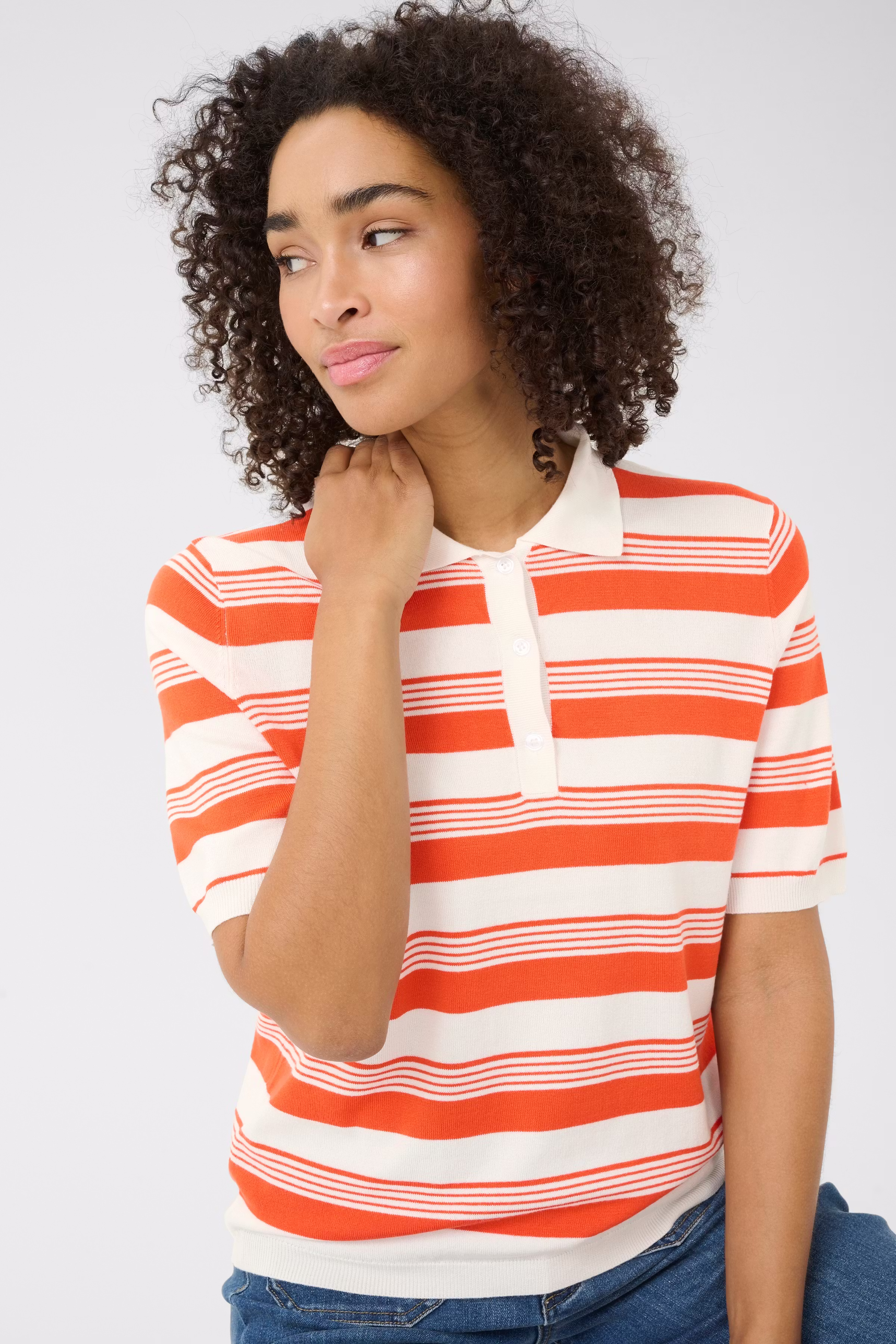 KAlizza Poloskjorte LOOKBOOK DETAIL 10552426-108566