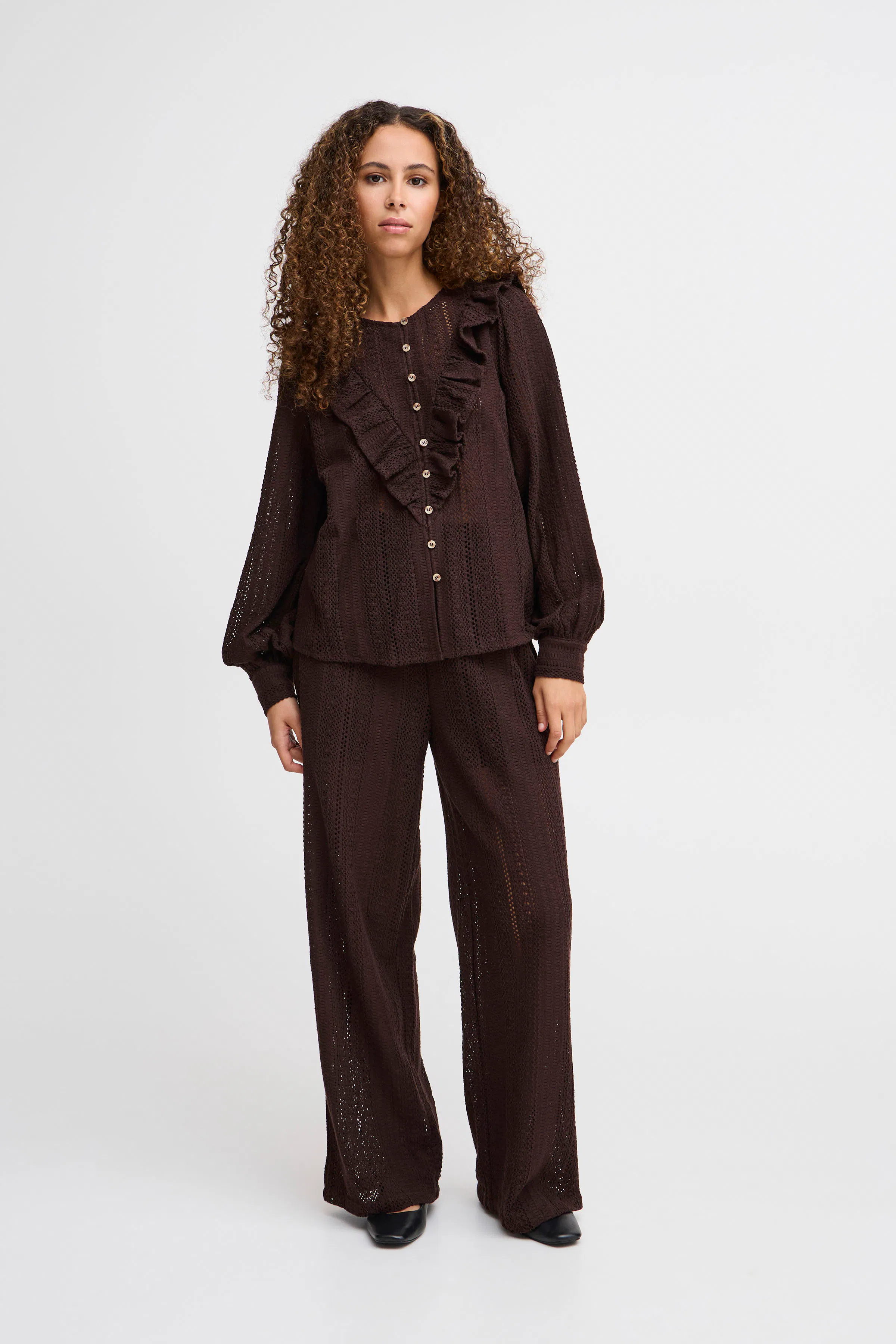Overhemd met lang mouwen LOOKBOOK FRONT 20123083-181130