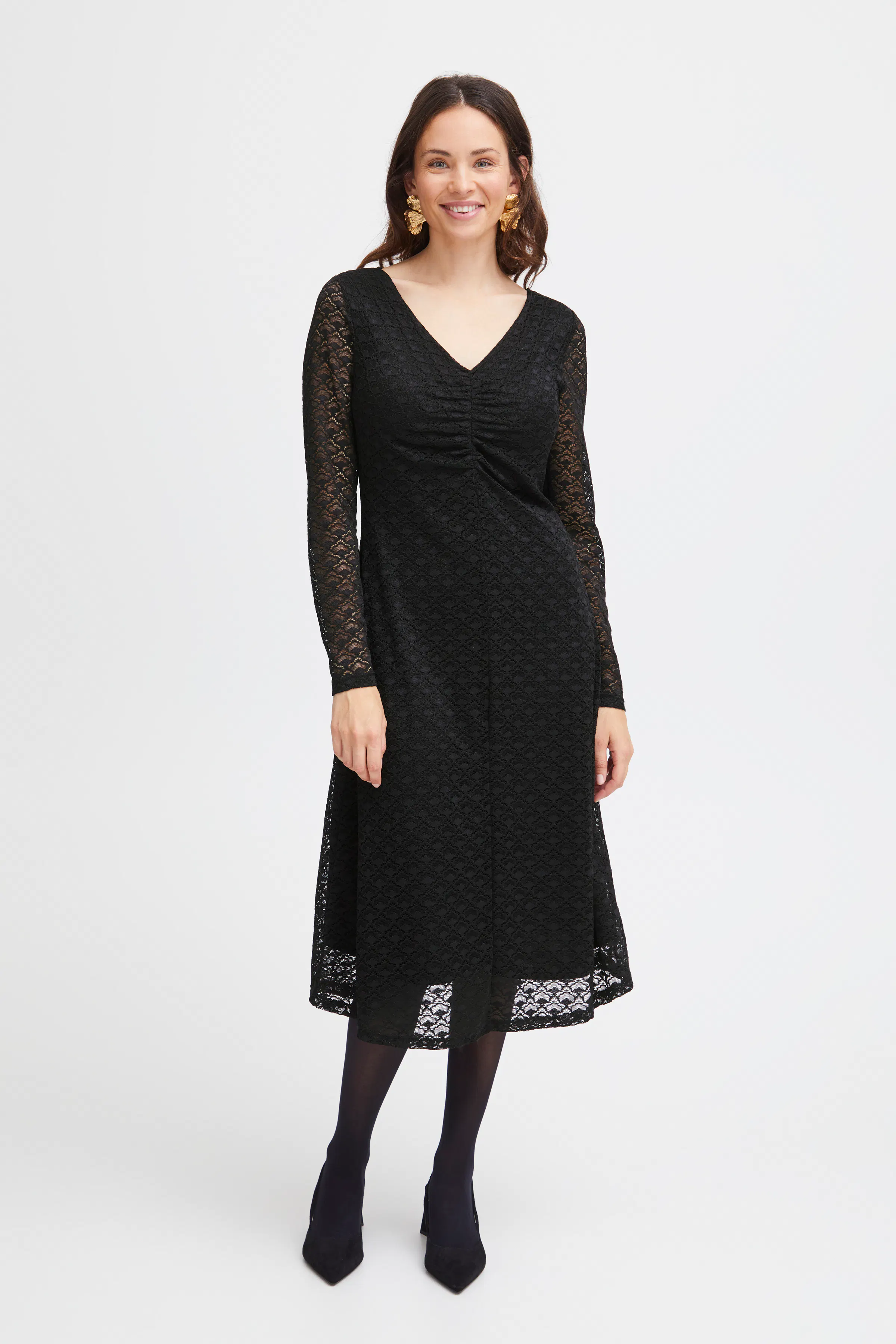 FRLUDMILLA Jurk LOOKBOOK FRONT 20613079-200113