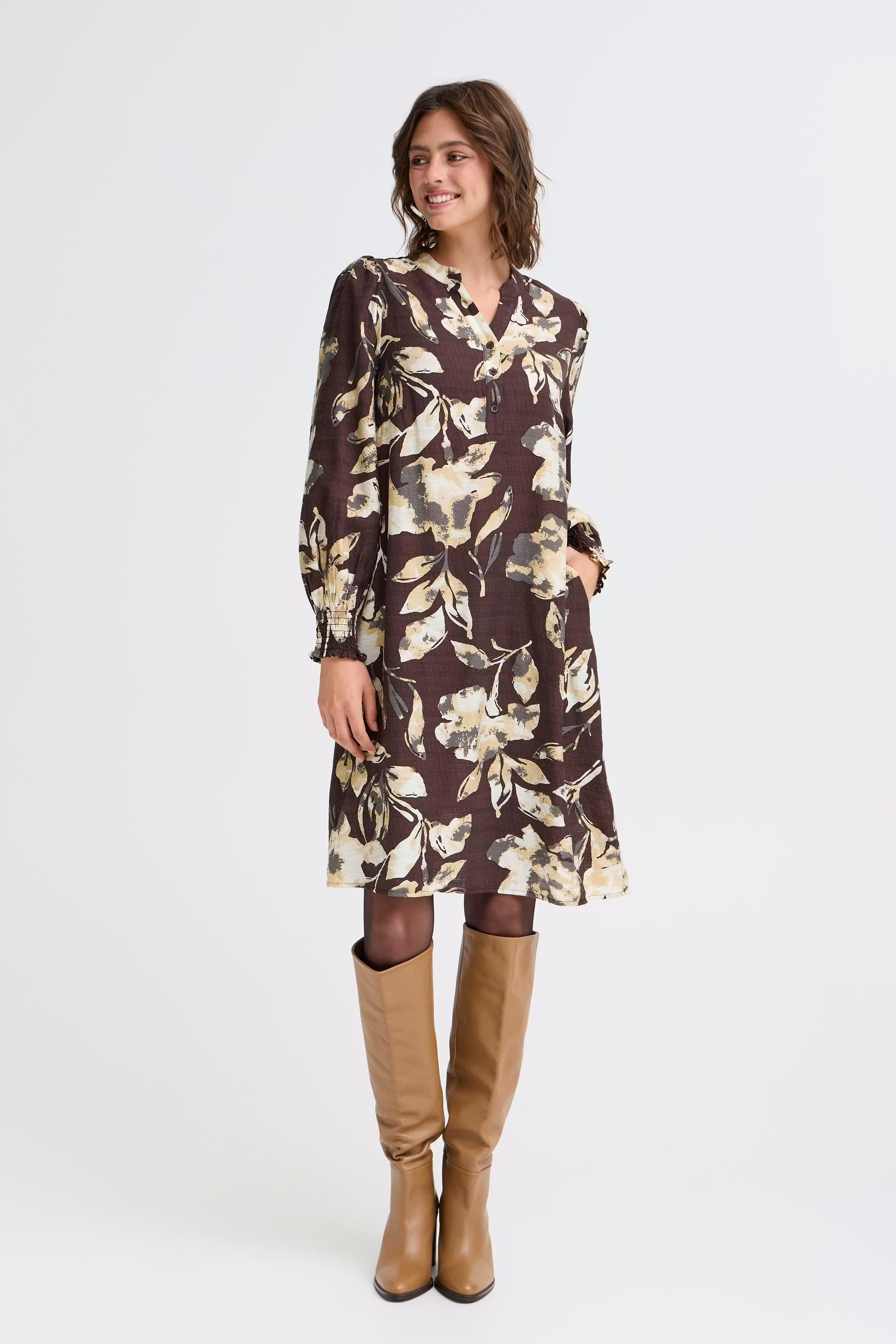 FRARIANA Kjole LOOKBOOK FRONT 20616227-900001438