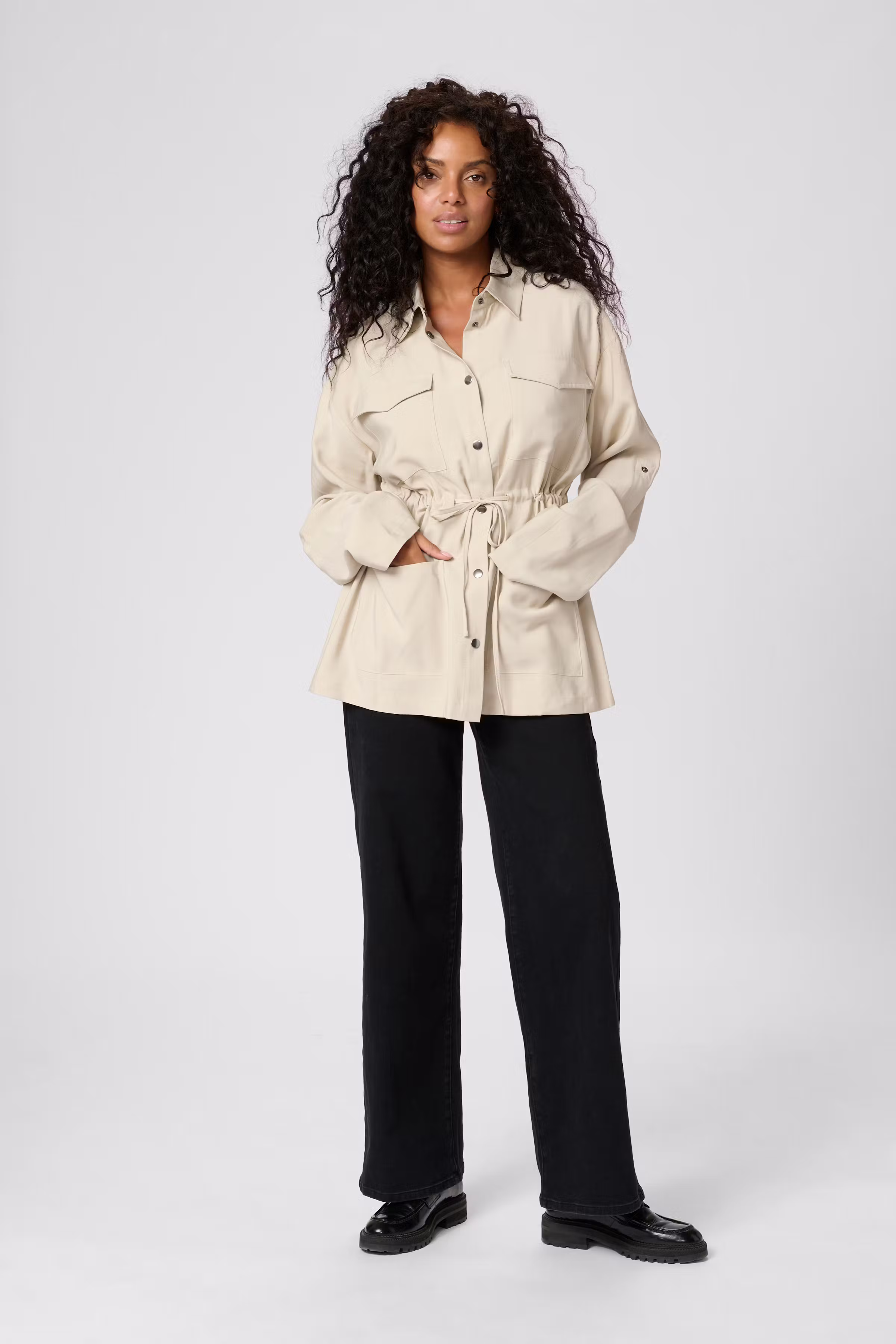 KAsonja Manteau casual LOOKBOOK FRONT 10510114-151305