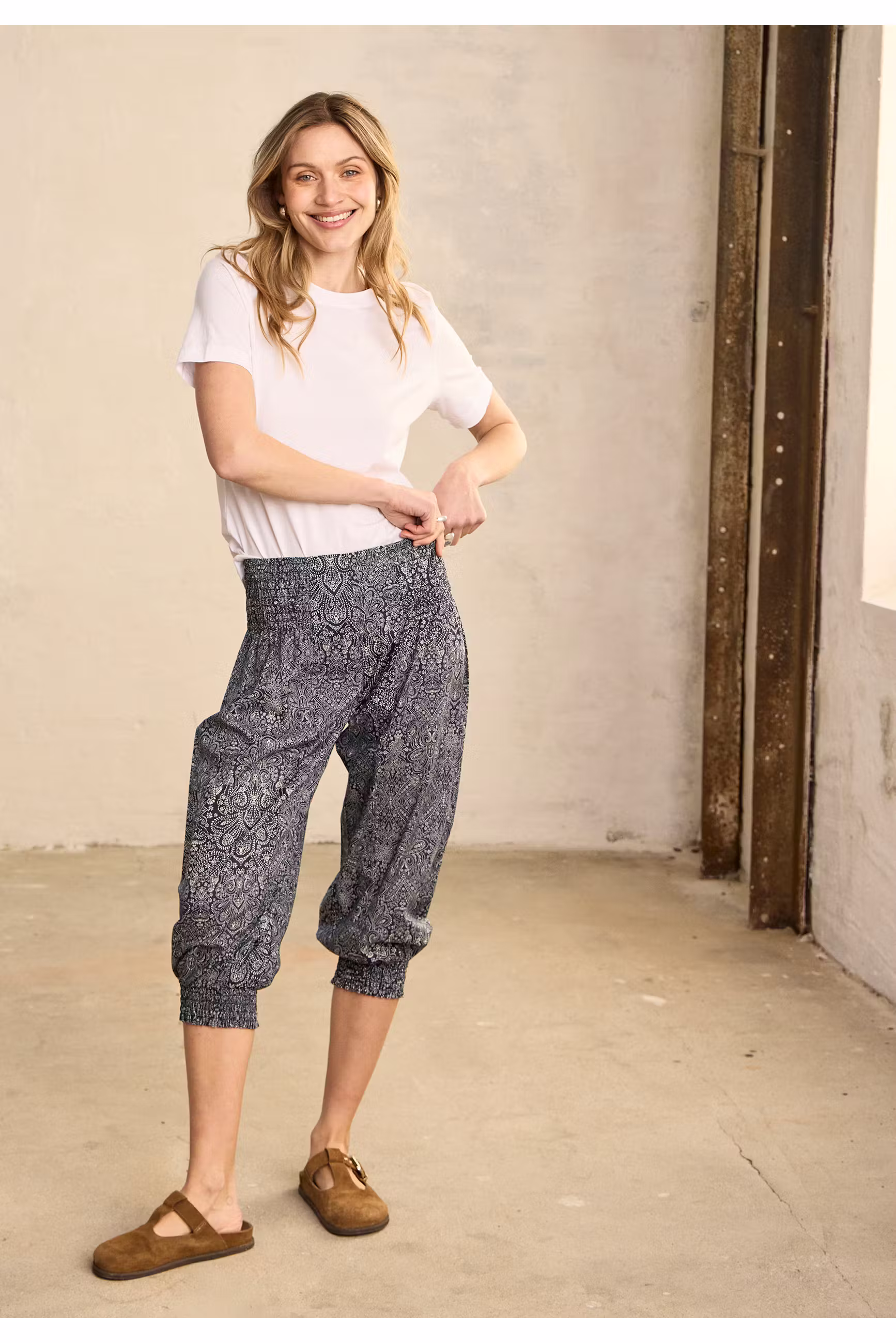 PZJILL Wide Capri Broek LOCATION NONE 50200339-200262