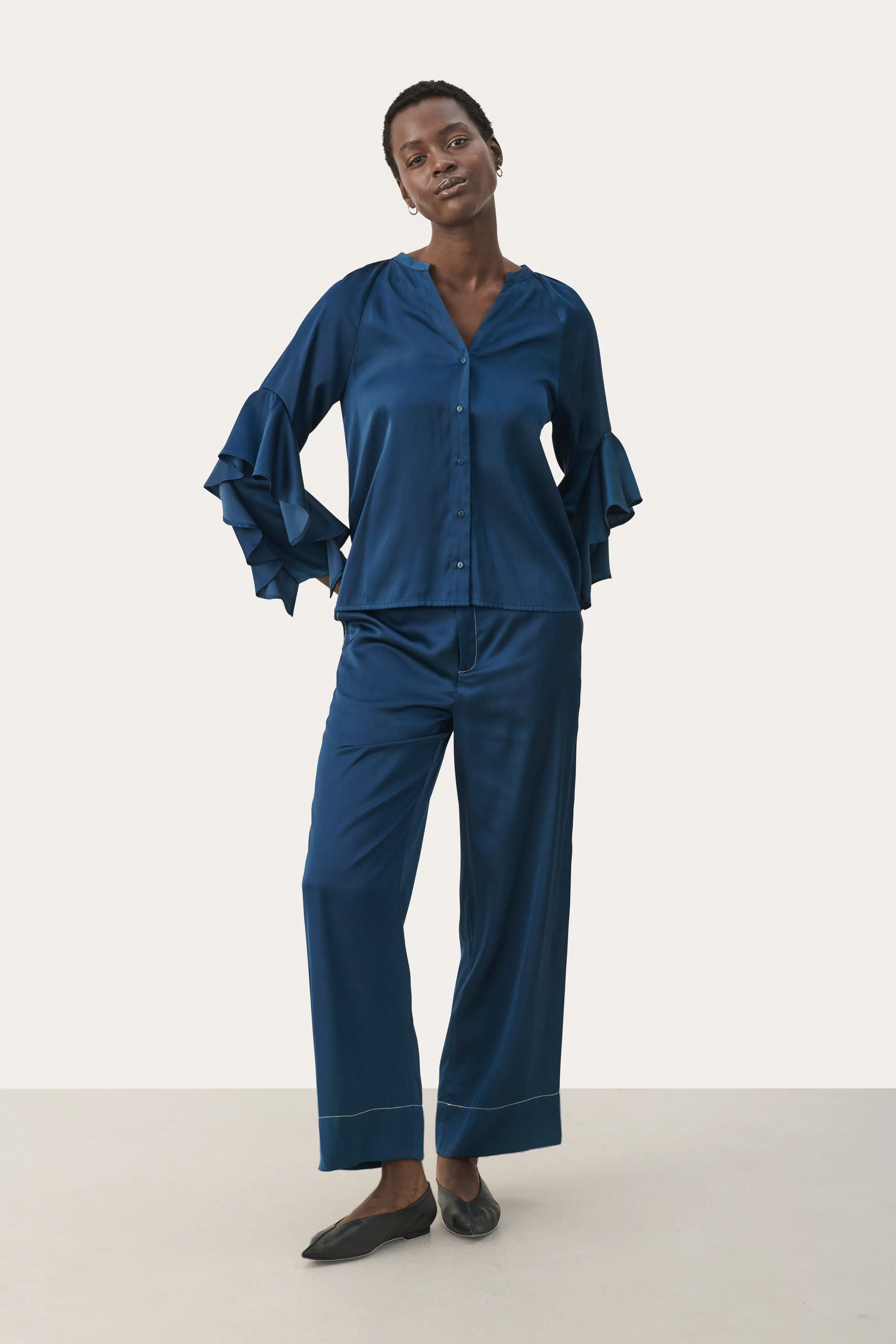 LeanePW Skjorte LOOKBOOK FRONT 30308920-194129
