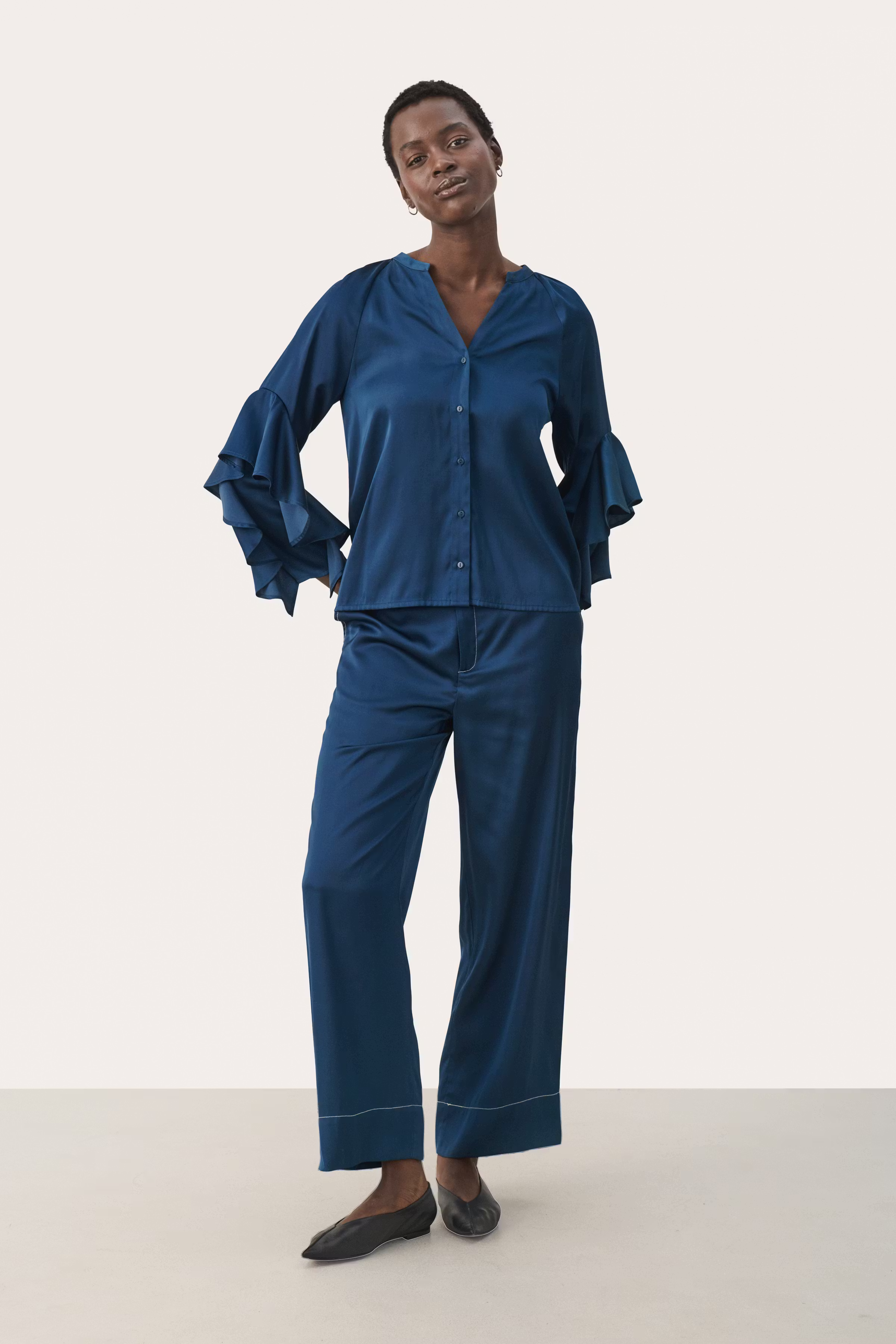 LeanePW Skjorte LOOKBOOK FRONT 30308920-194129