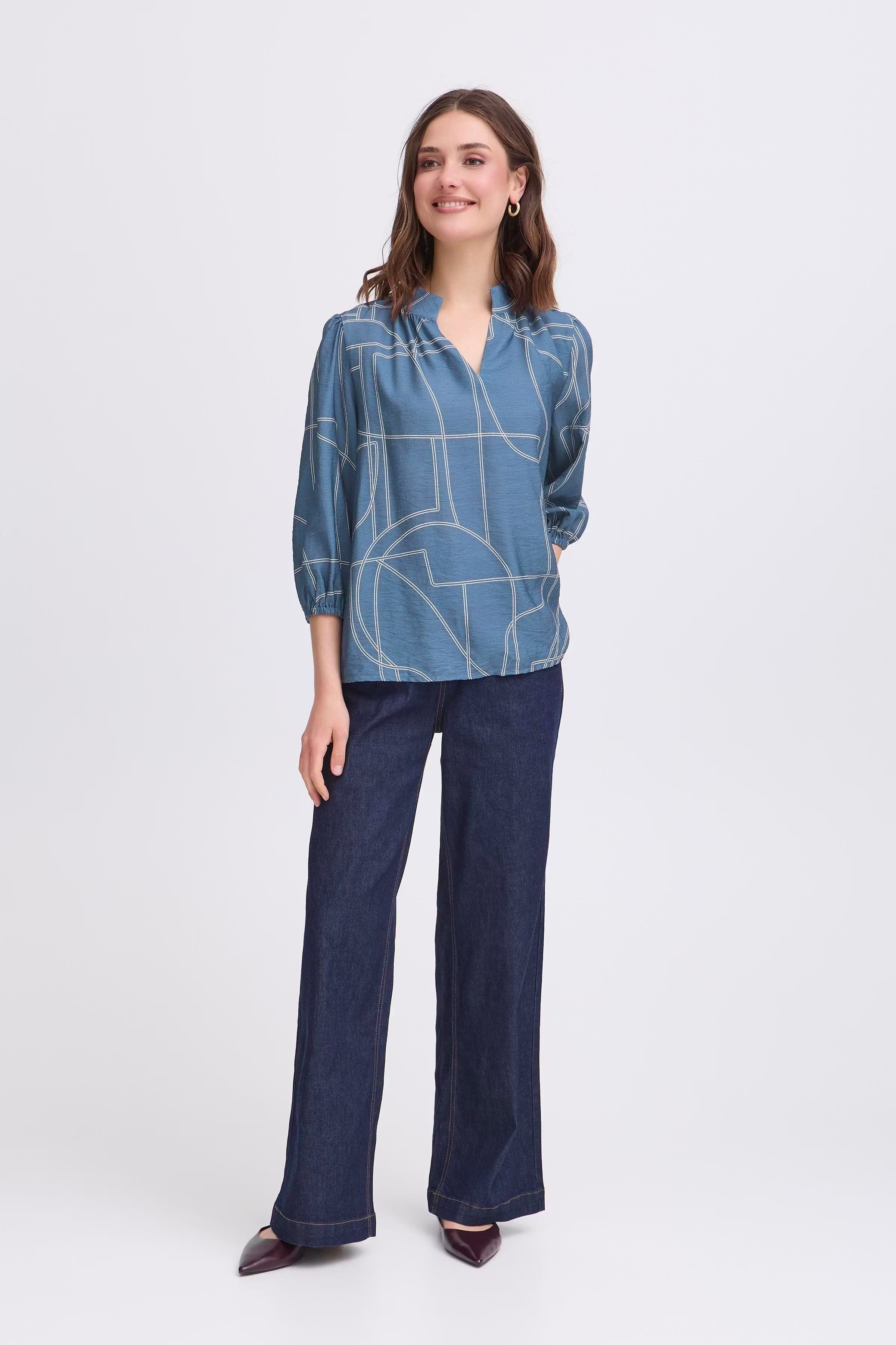 FRDAPHNE Bluse LOOKBOOK FRONT 20616078-205069