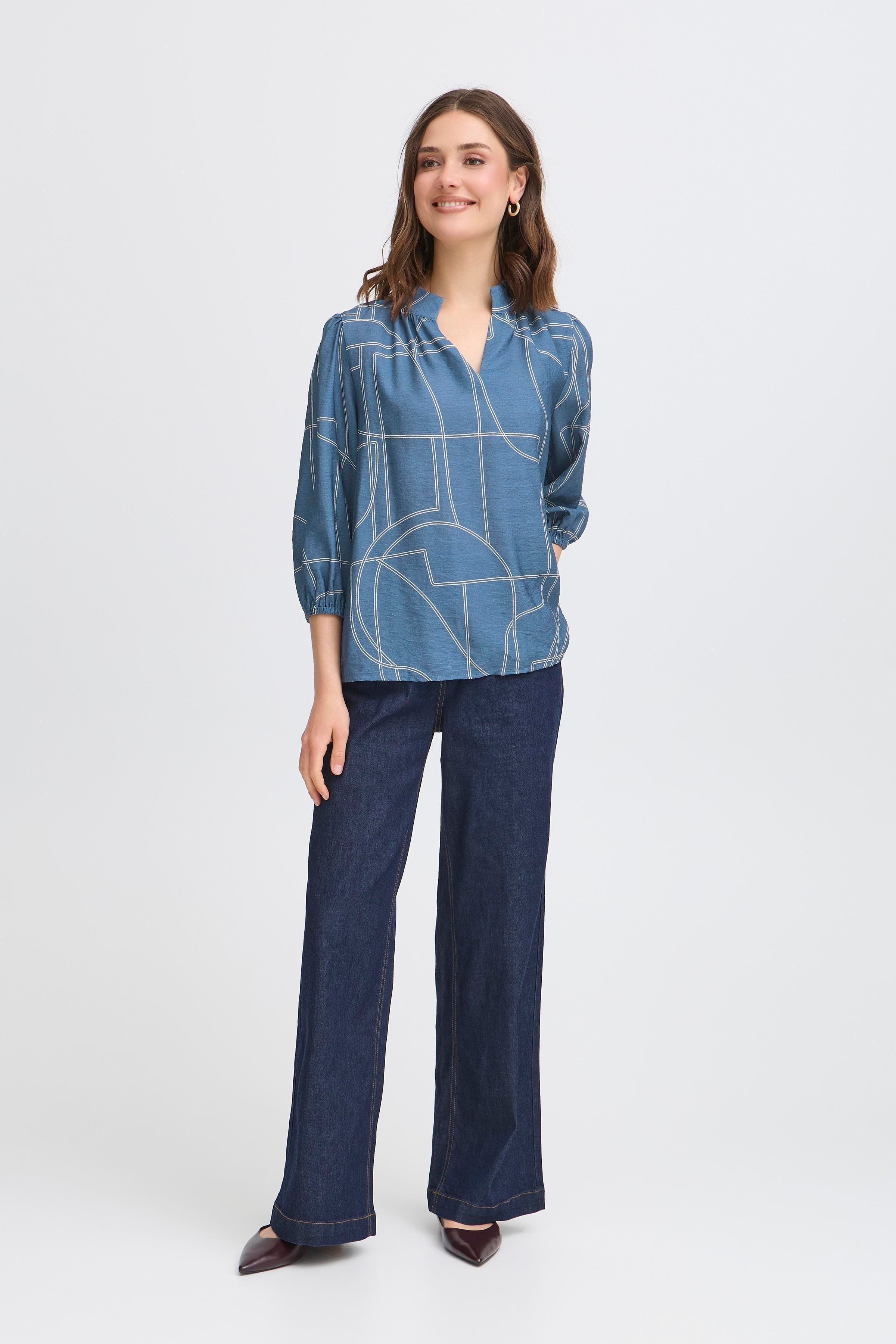 FRDAPHNE Bluse LOOKBOOK FRONT 20616078-205069