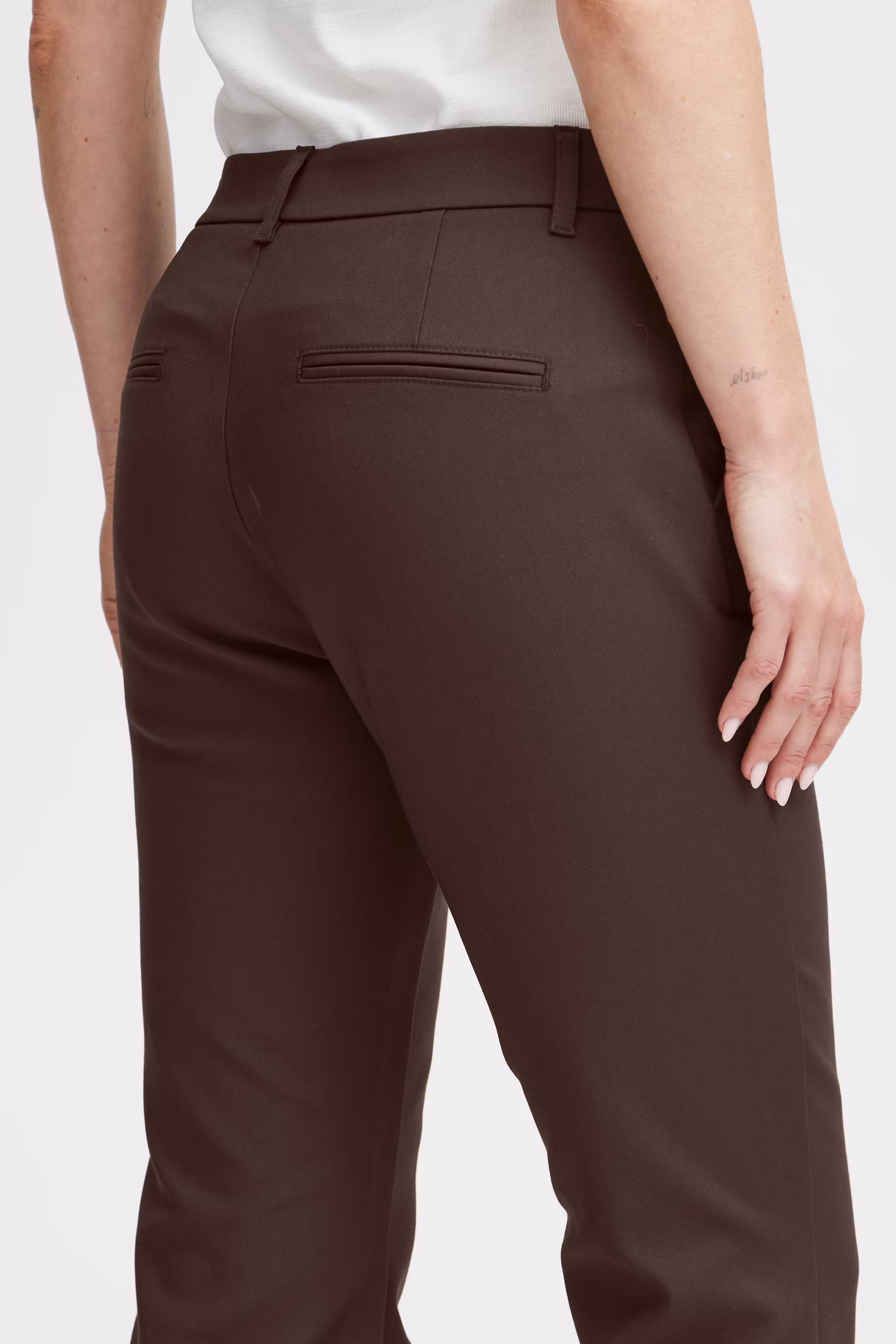 PZBINDY High Waist Bootcut Leg Bukser LOOKBOOK DETAIL 50207207-191016