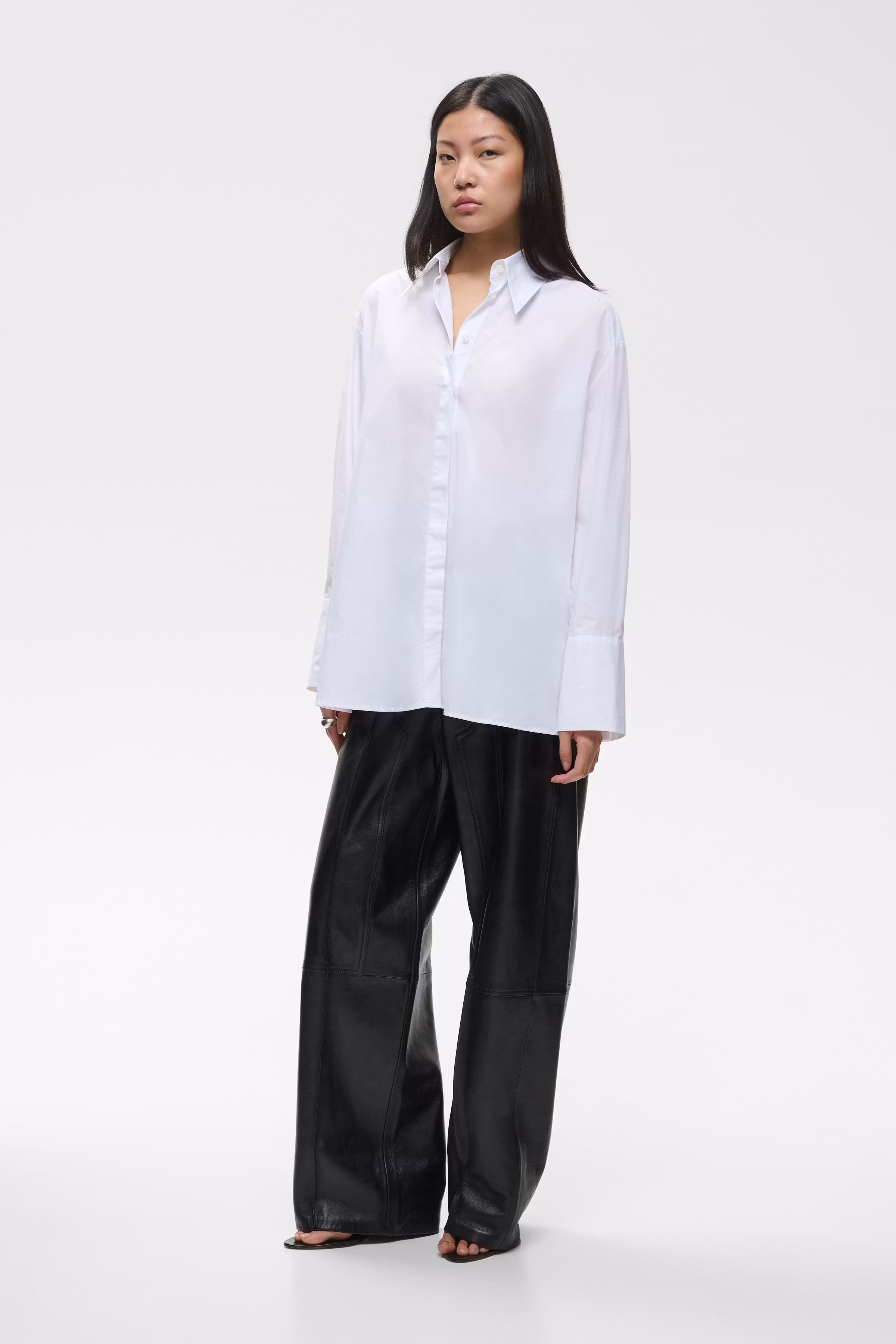 IOELVIE Blouse LOOKBOOK FRONT 30600573-WH001