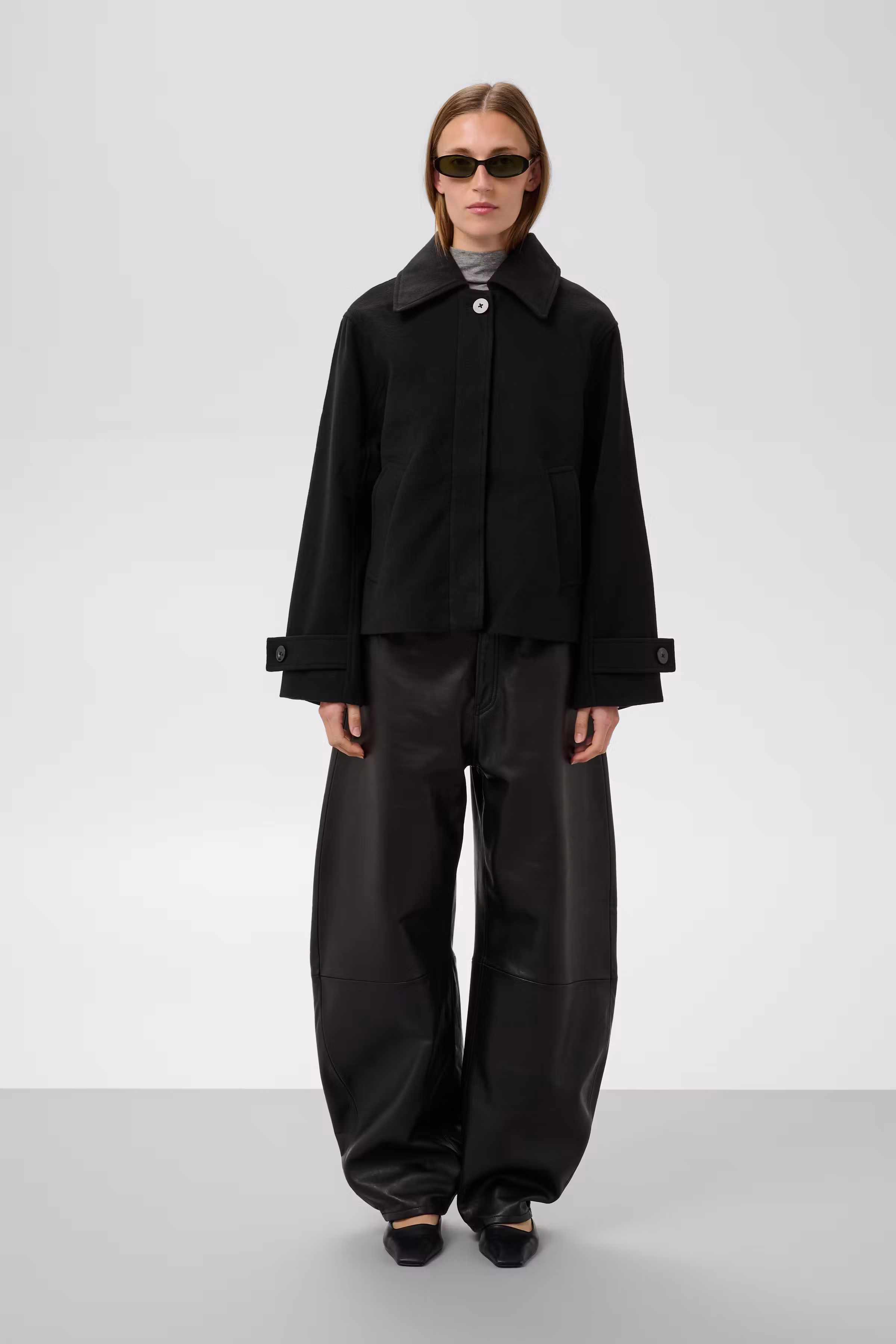 SLRubie Kort Jakke LOOKBOOK FRONT 30407614-194008