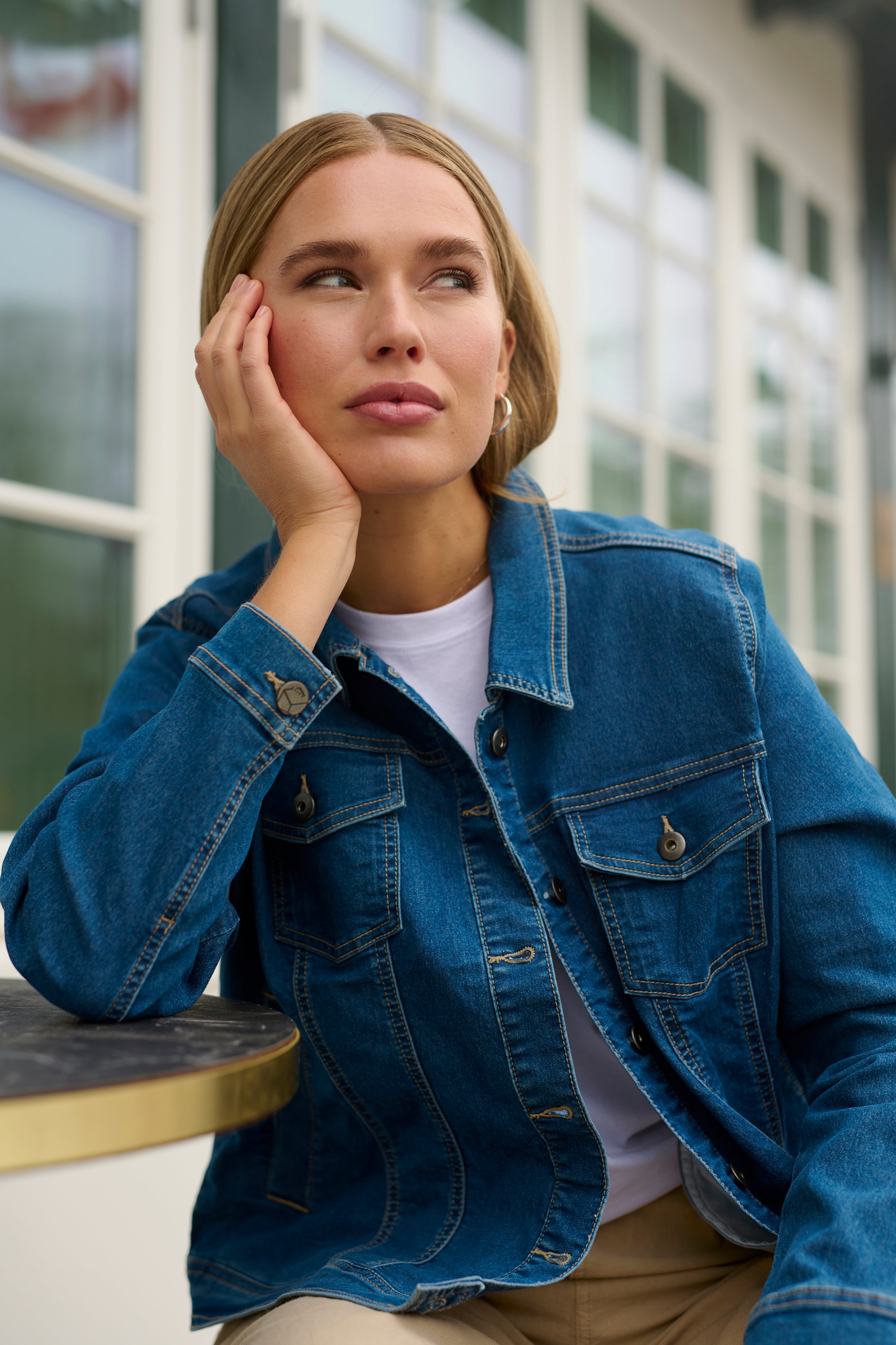 KAvicky Denim Jacket LOCATION NONE 10505380-103758