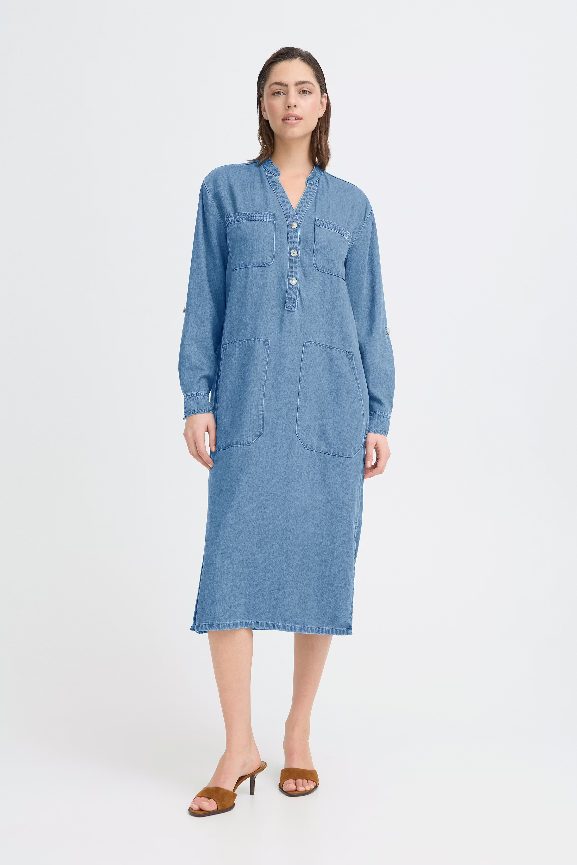 PZBLAIR Kjole LOOKBOOK FRONT 50210385-200008