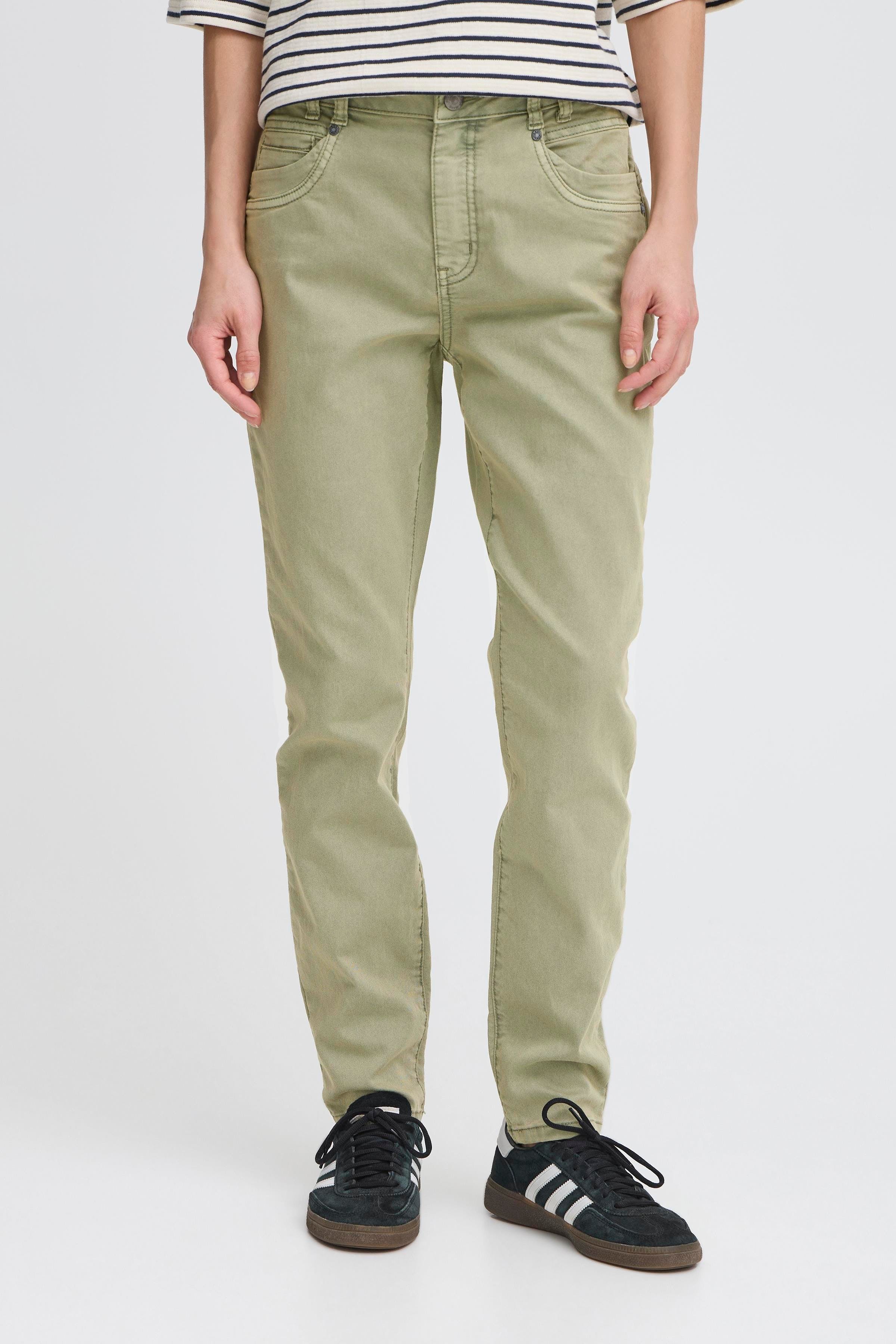 PZROSITA High Waist, Ankle Skinny Leg Trousers LOOKBOOK FRONT 50208674-170613