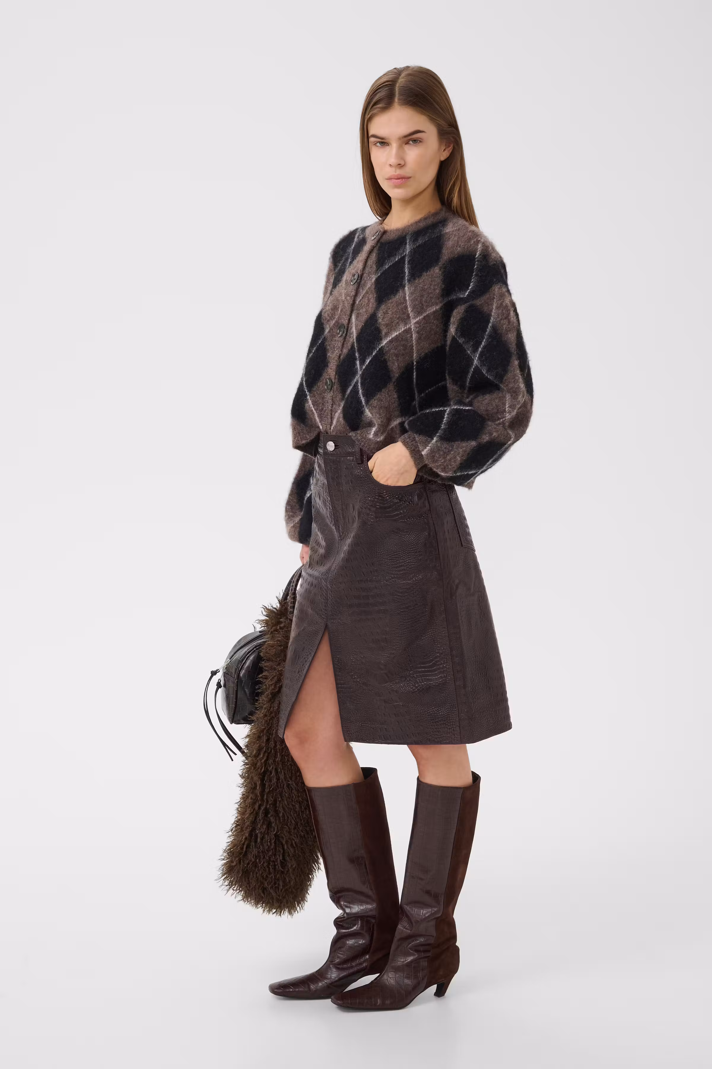 GZtori Leren rok LOOKBOOK FRONT 10911528-109602